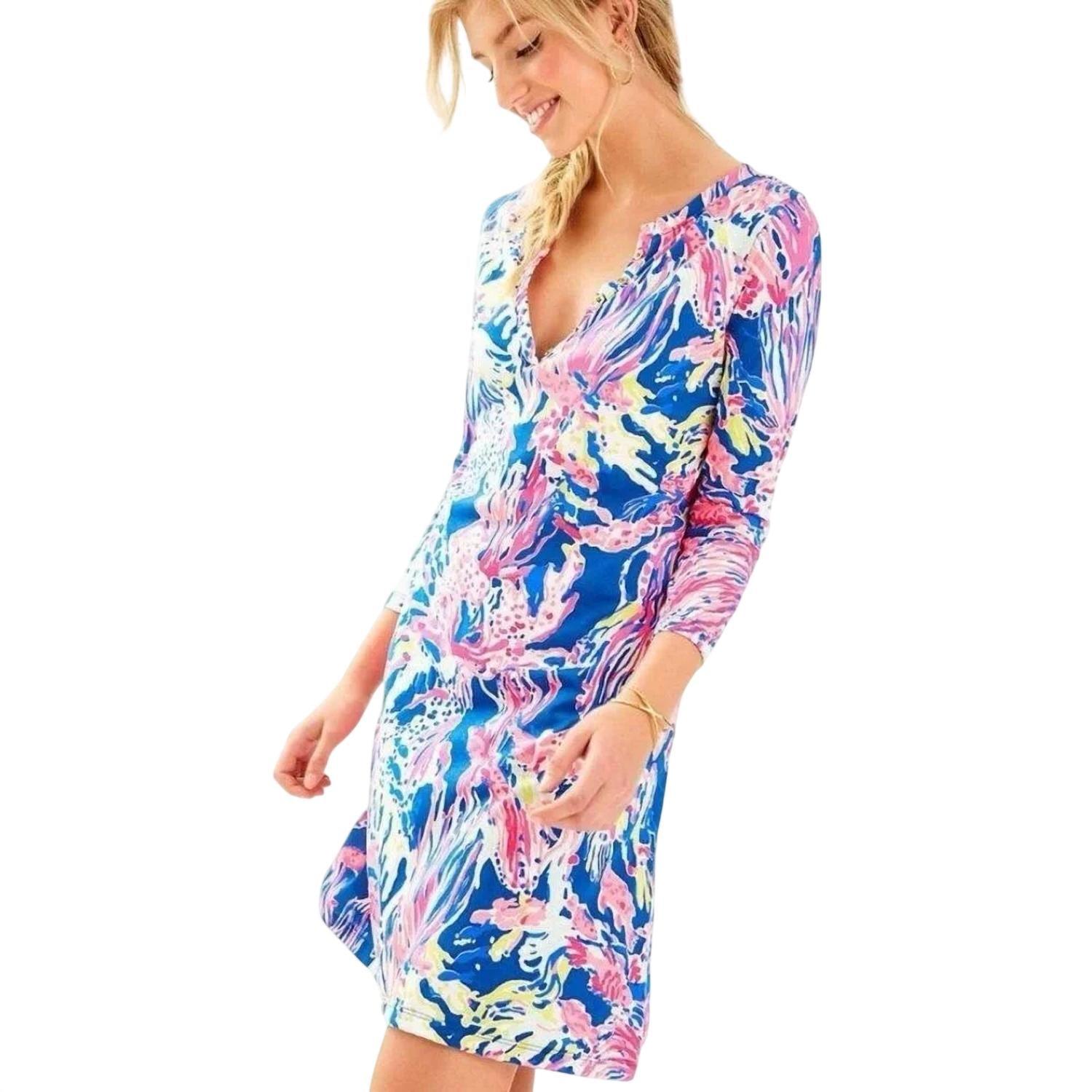 blue tee shirt dress SMOCKED WAIST TIERED MAXI DRESS main image 0