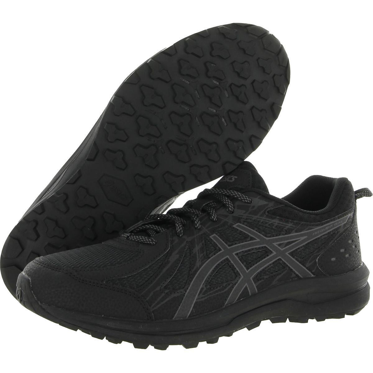 Asics Frequent Trail Trainers Mesh Running Shoes in Black for Men | Lyst