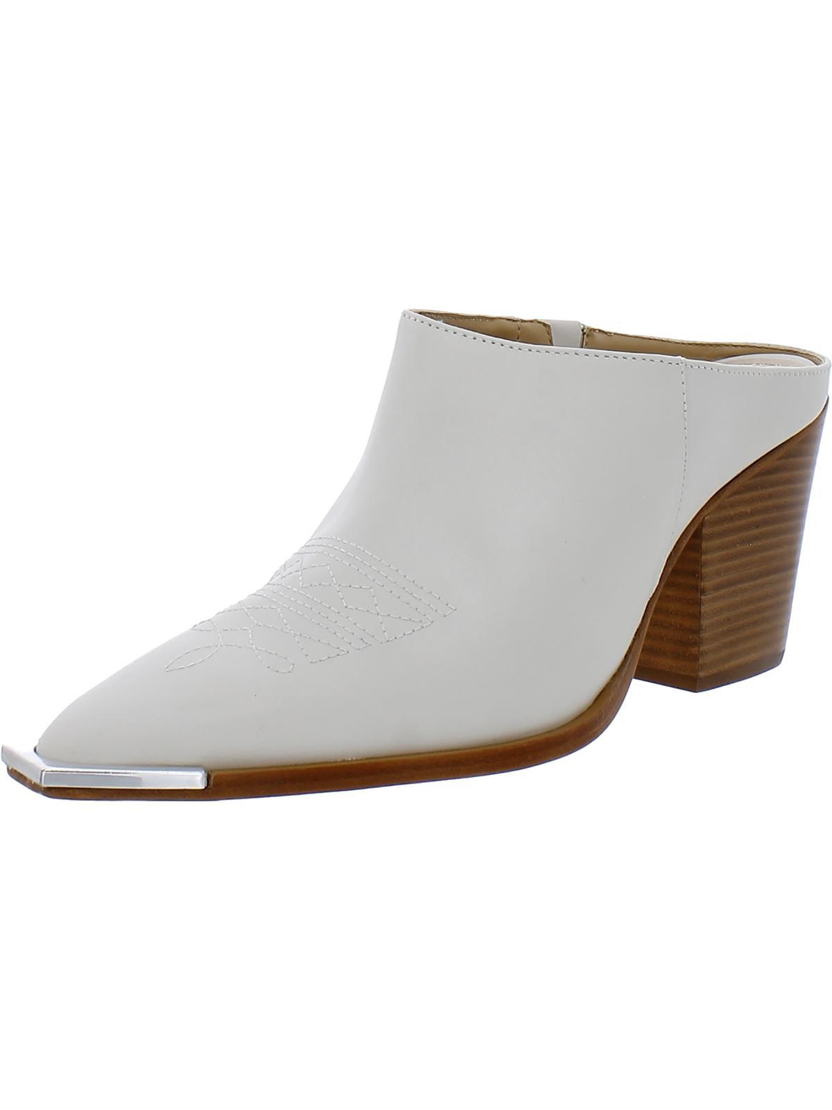 Embroidered mule deals shoes
