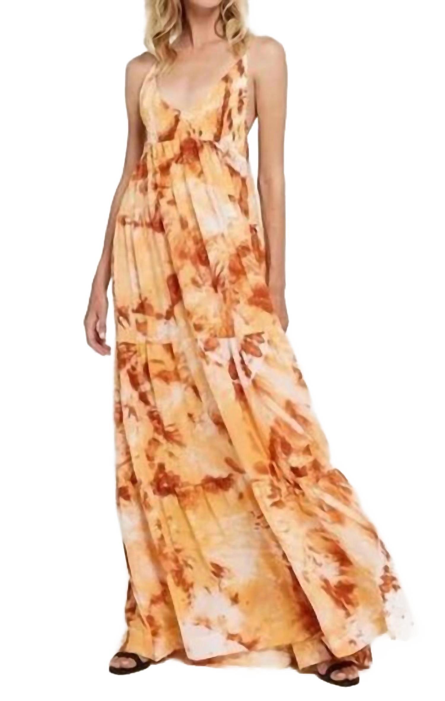 strapless open back dress Pink Taffeta Midi Dress – self-portrait-US main image 1