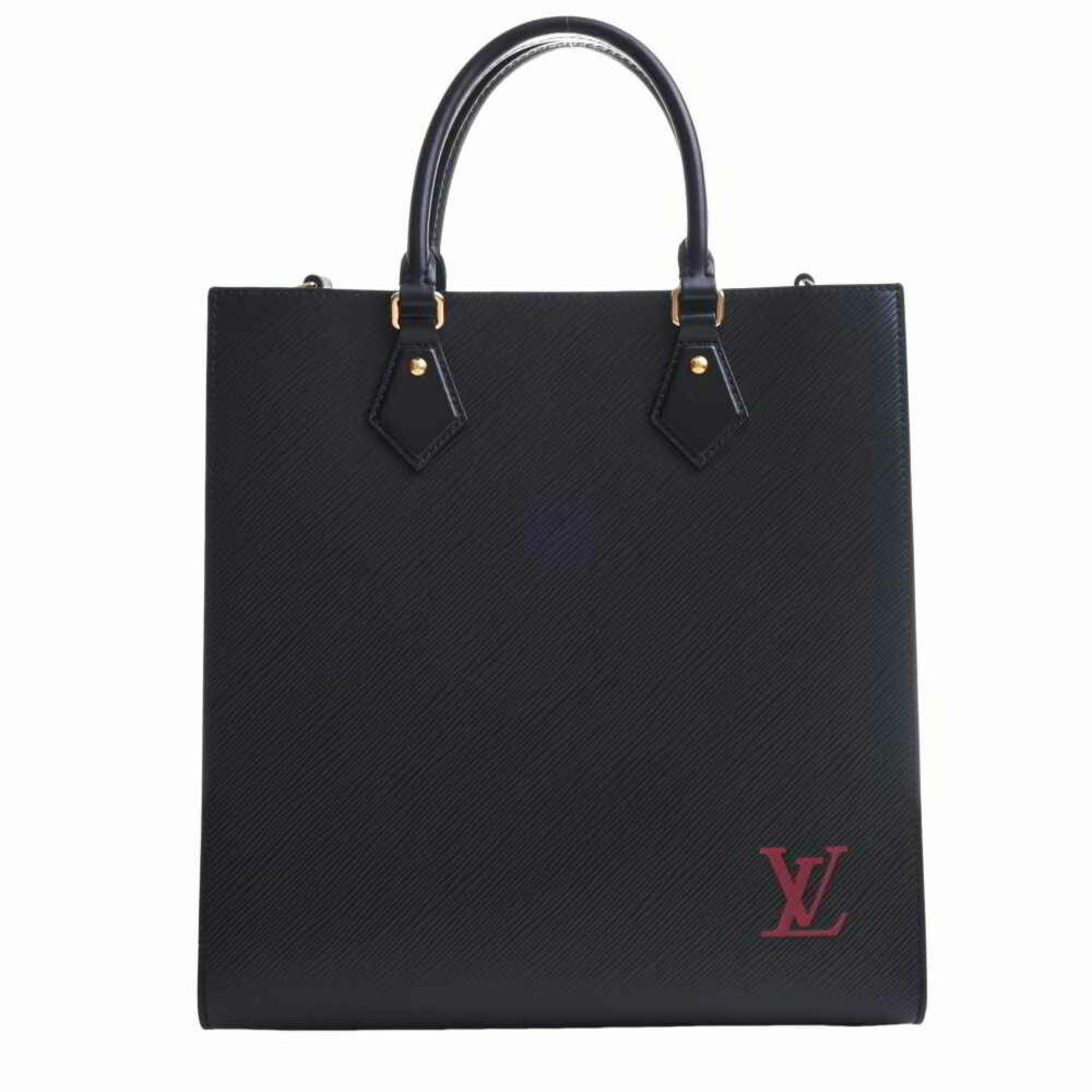 Louis+Vuitton+Hina+Tote+MM+Black+Leather for sale online