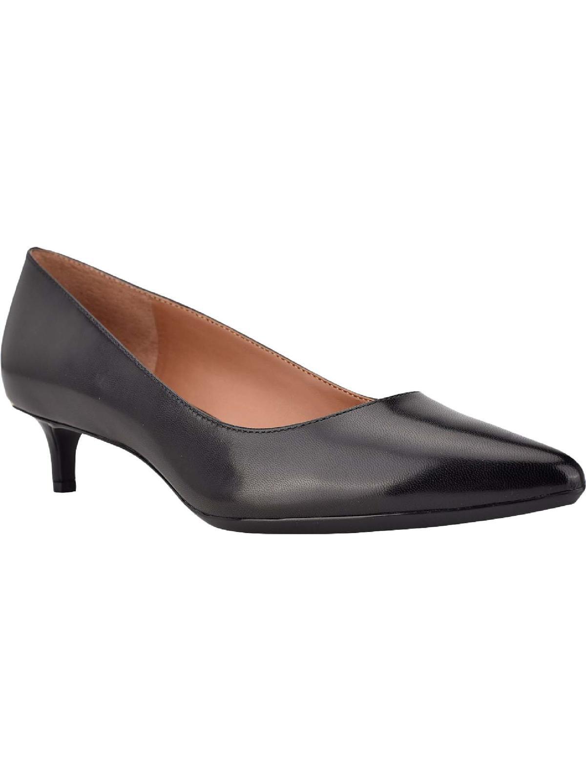 Calvin Klein Gabriana Padded Insole Kitten Heel Dress Pumps in Brown | Lyst