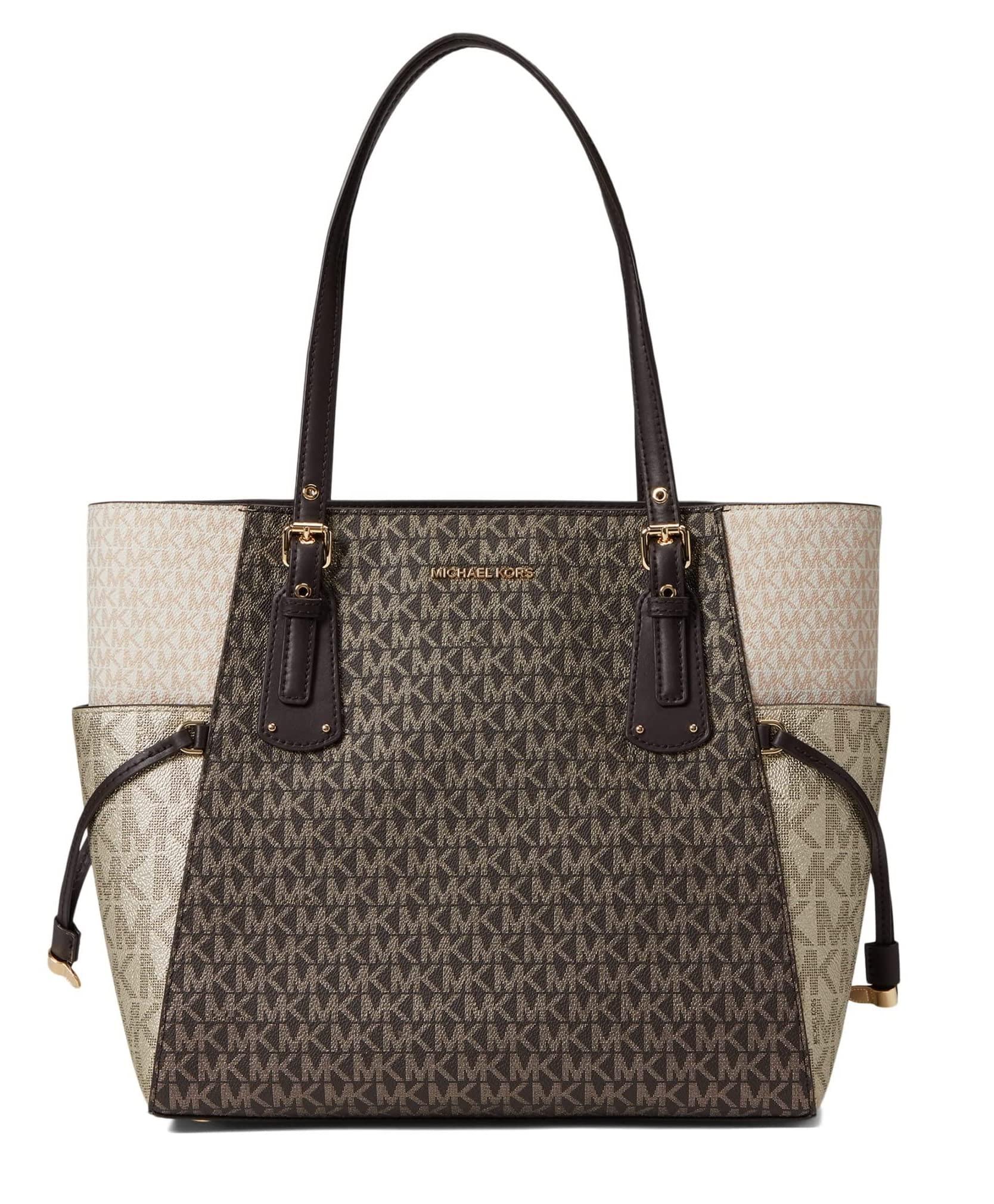 Michael Kors Voyager East West Multi Signature Tote Shoulder Ag in ...