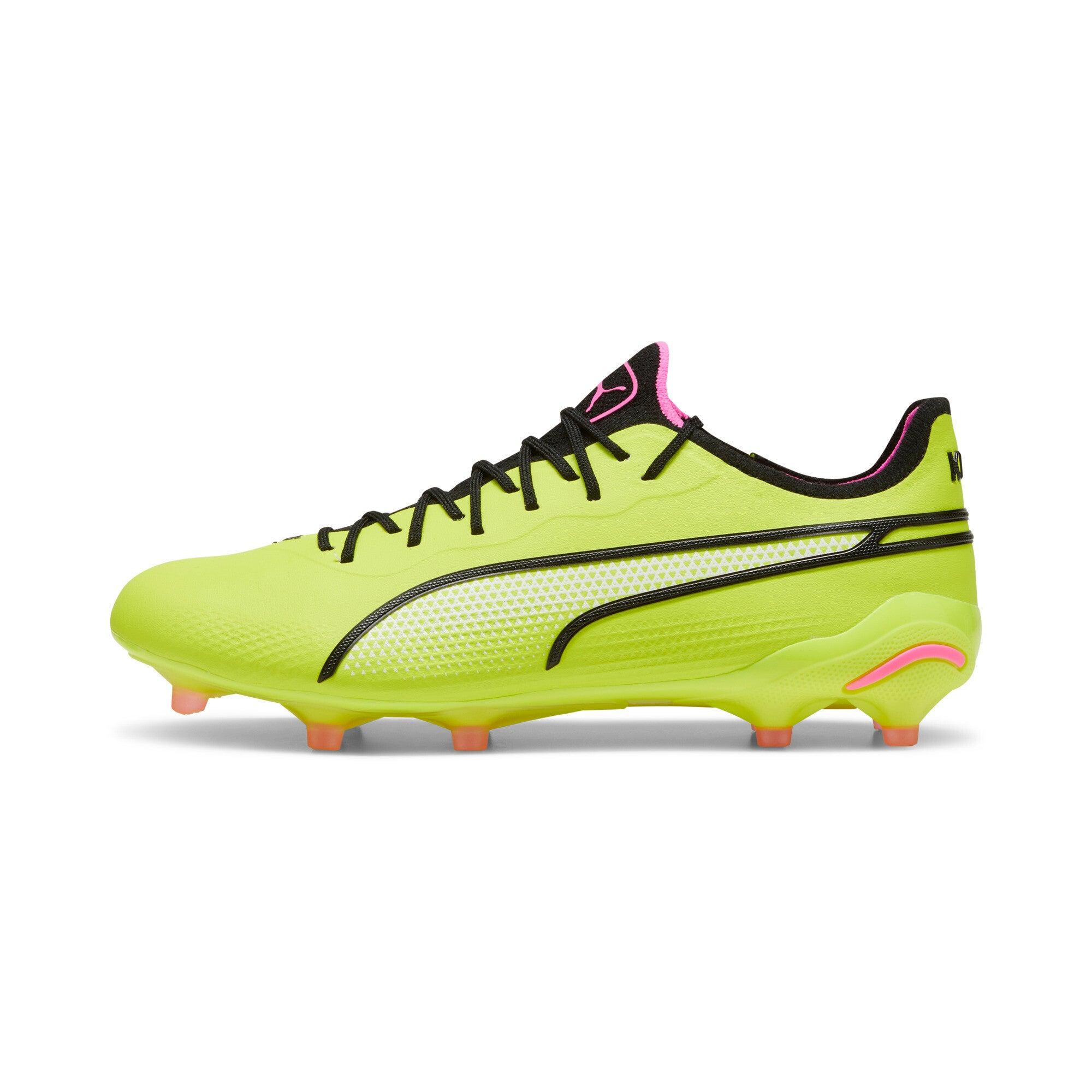 PUMA King Ultimate Firm Ground Artificial Ground Soccer Cleats in Yellow for Men Lyst