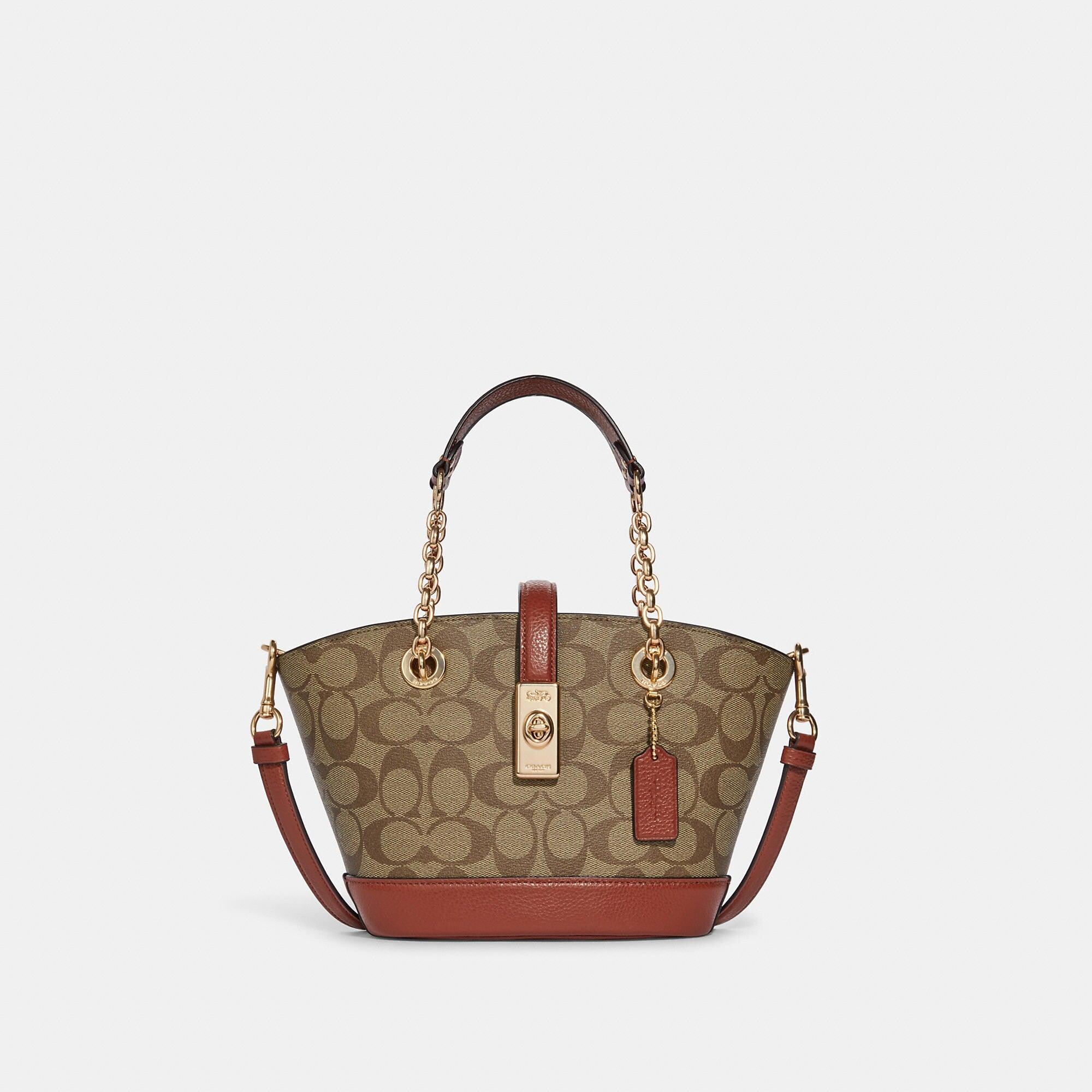 Coach Outlet Lane Bucket Bag In Signature Canvas Lyst