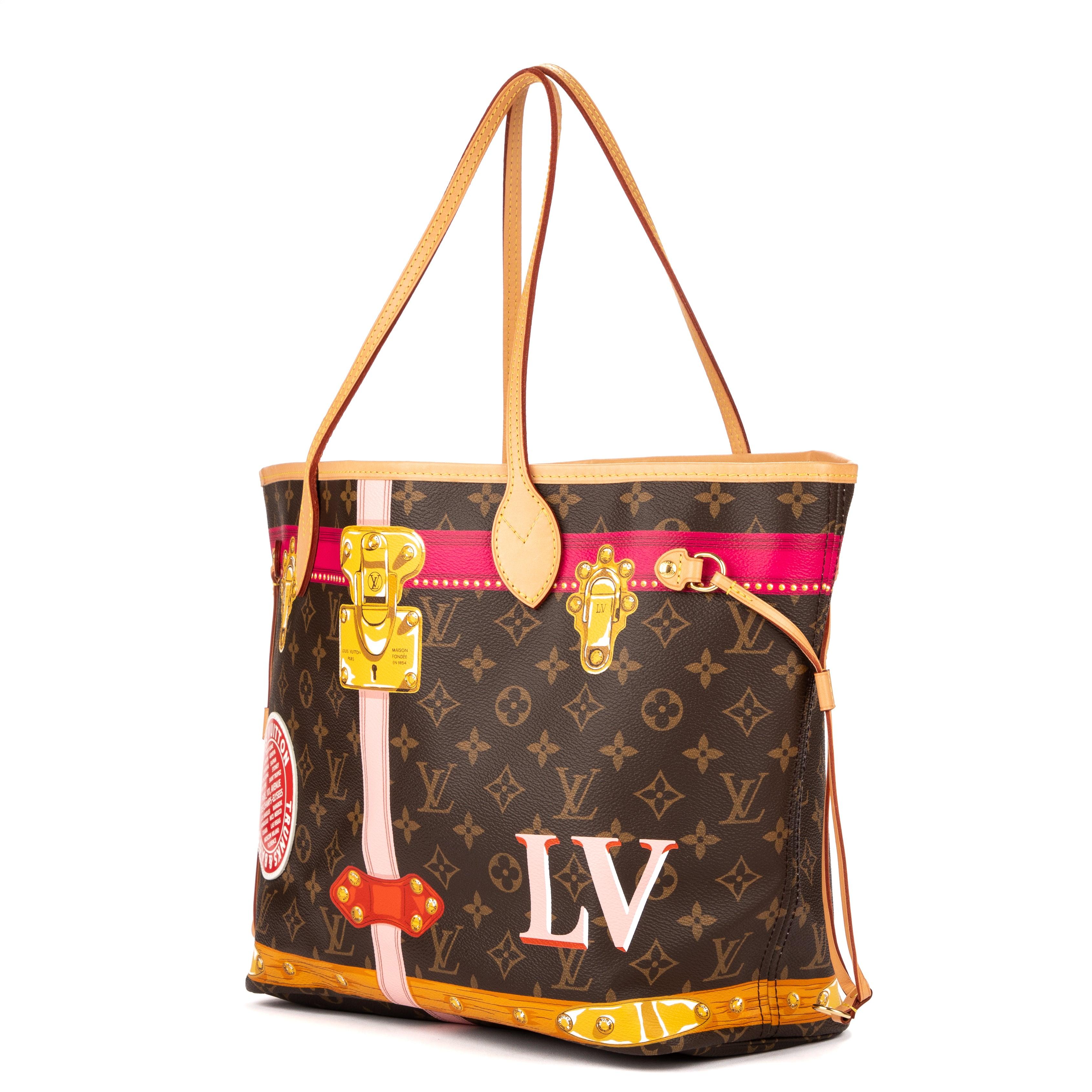 Louis Vuitton Neverfull Monogram Canvas Tote Bag