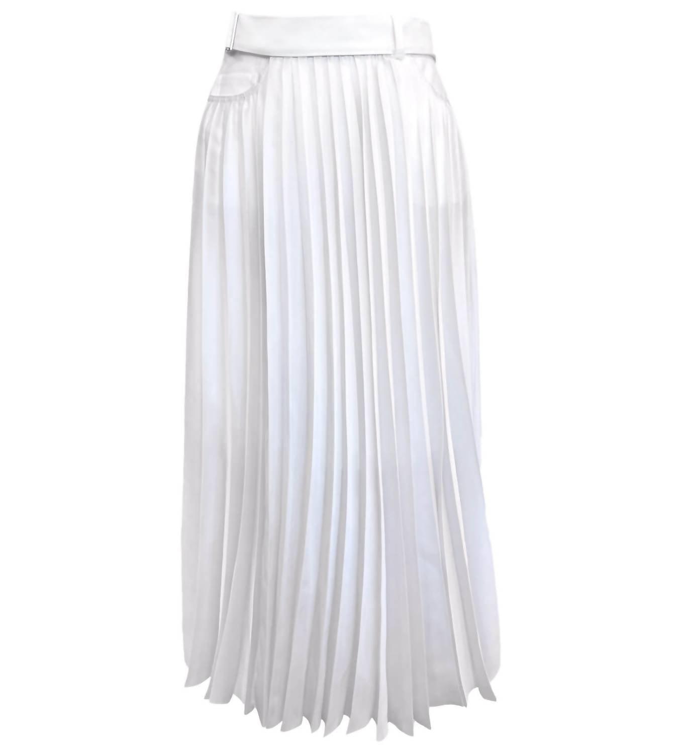 ワンピース SACAI Women Mid Skirts 2507914 101 WHITE Sacai skirts | The Webster