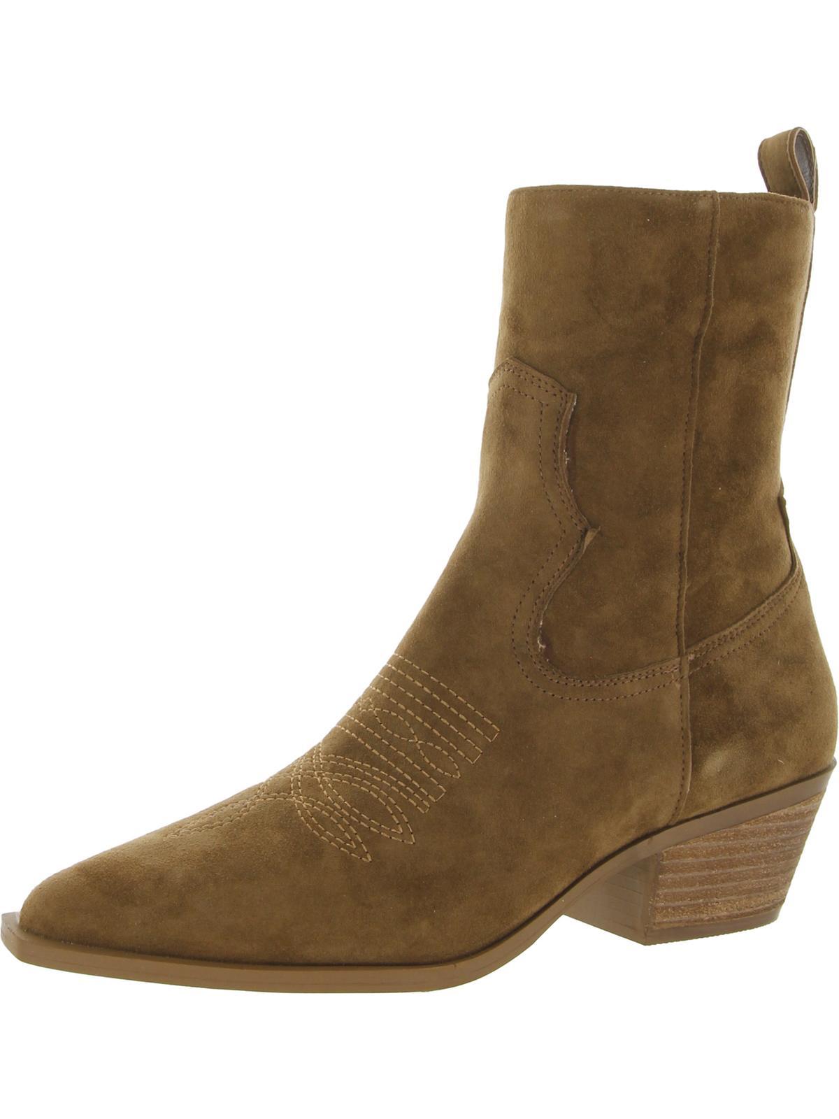 Steve Madden Kendal Leather Pointed Toe Cowboy, Western Boots in Brown |  Lyst