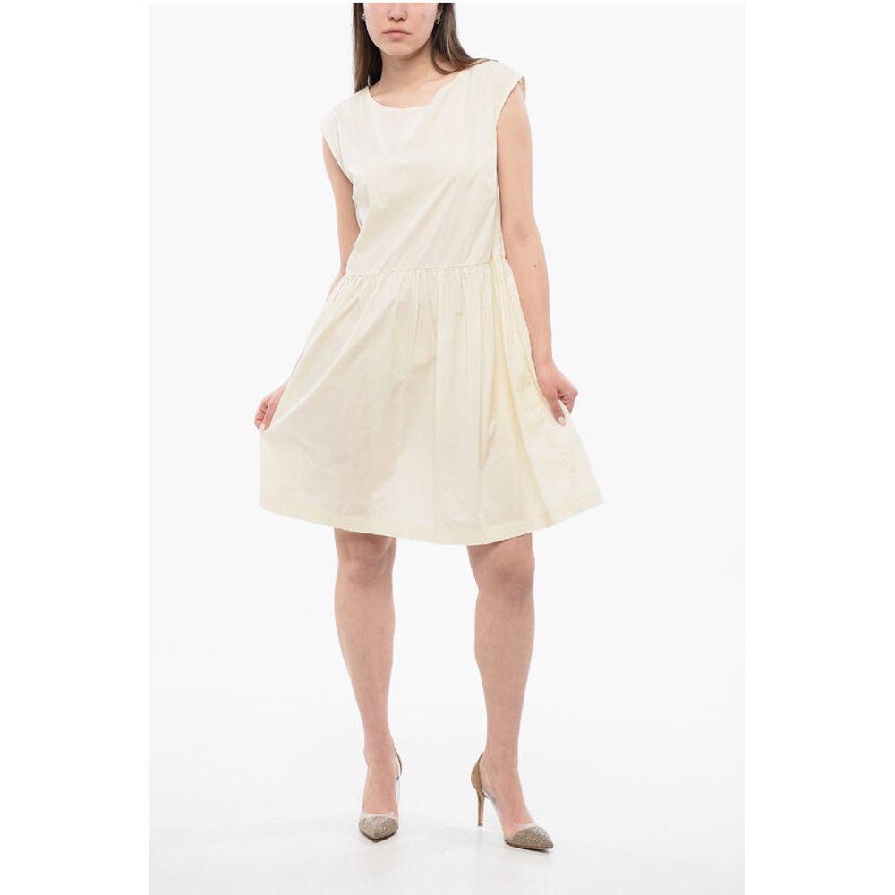 ワンピース WOOLRICH Sand Poplin Dress Woolrich Dress In Sand - 51% Off | Editorialist