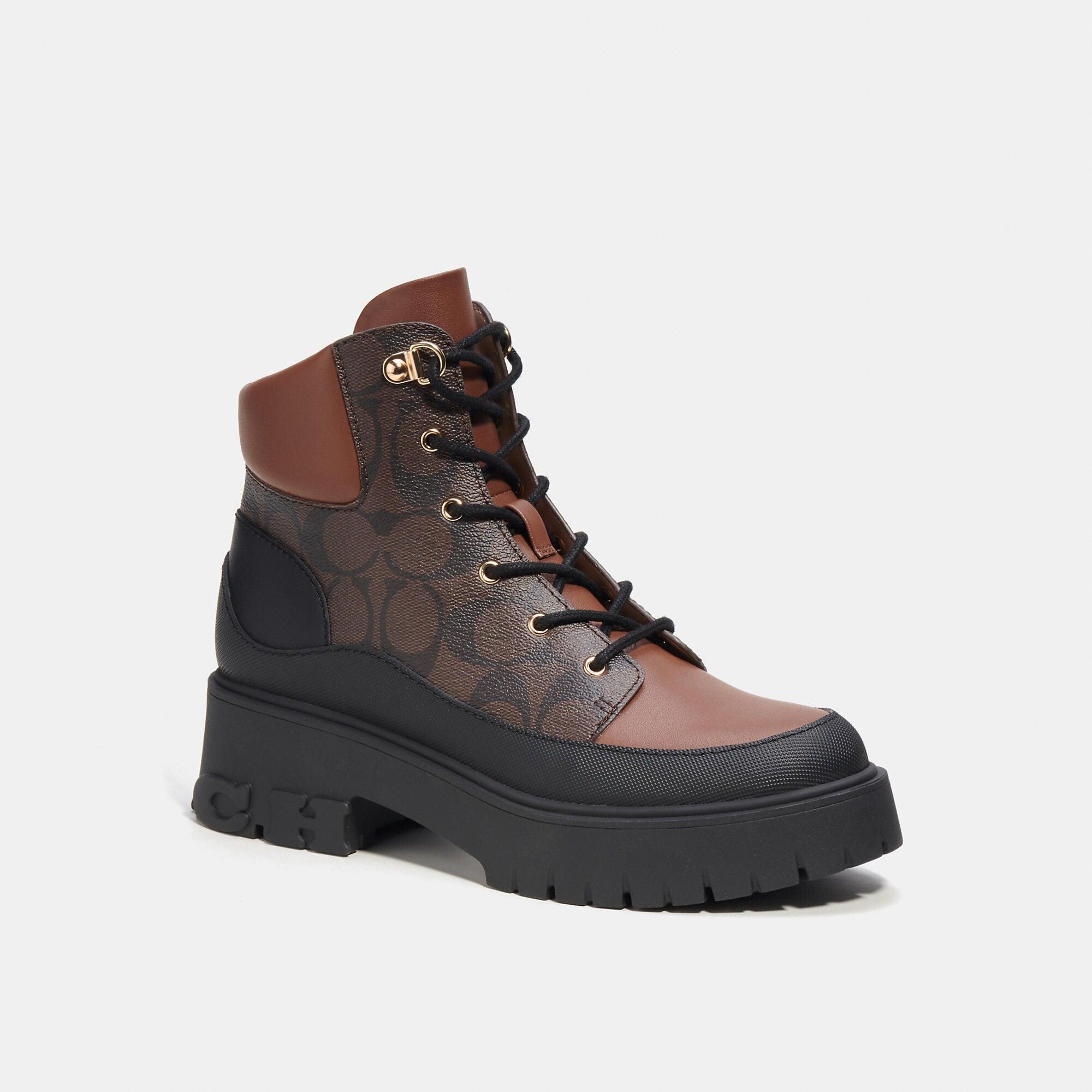 Coach leighton boots discount