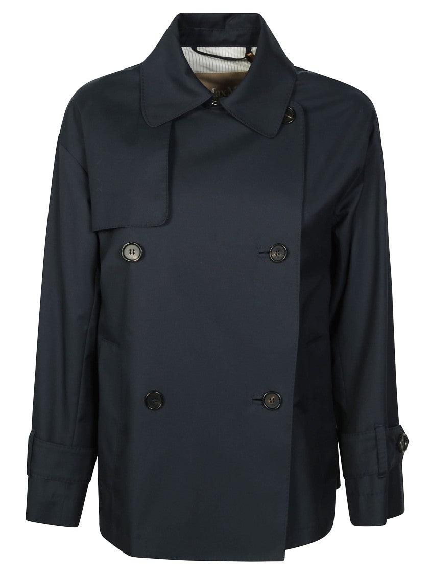 【関税＆送料込み】Max Mara 'Baba' Trench Coat Water-repellent gabardine trench coat, optical white | 