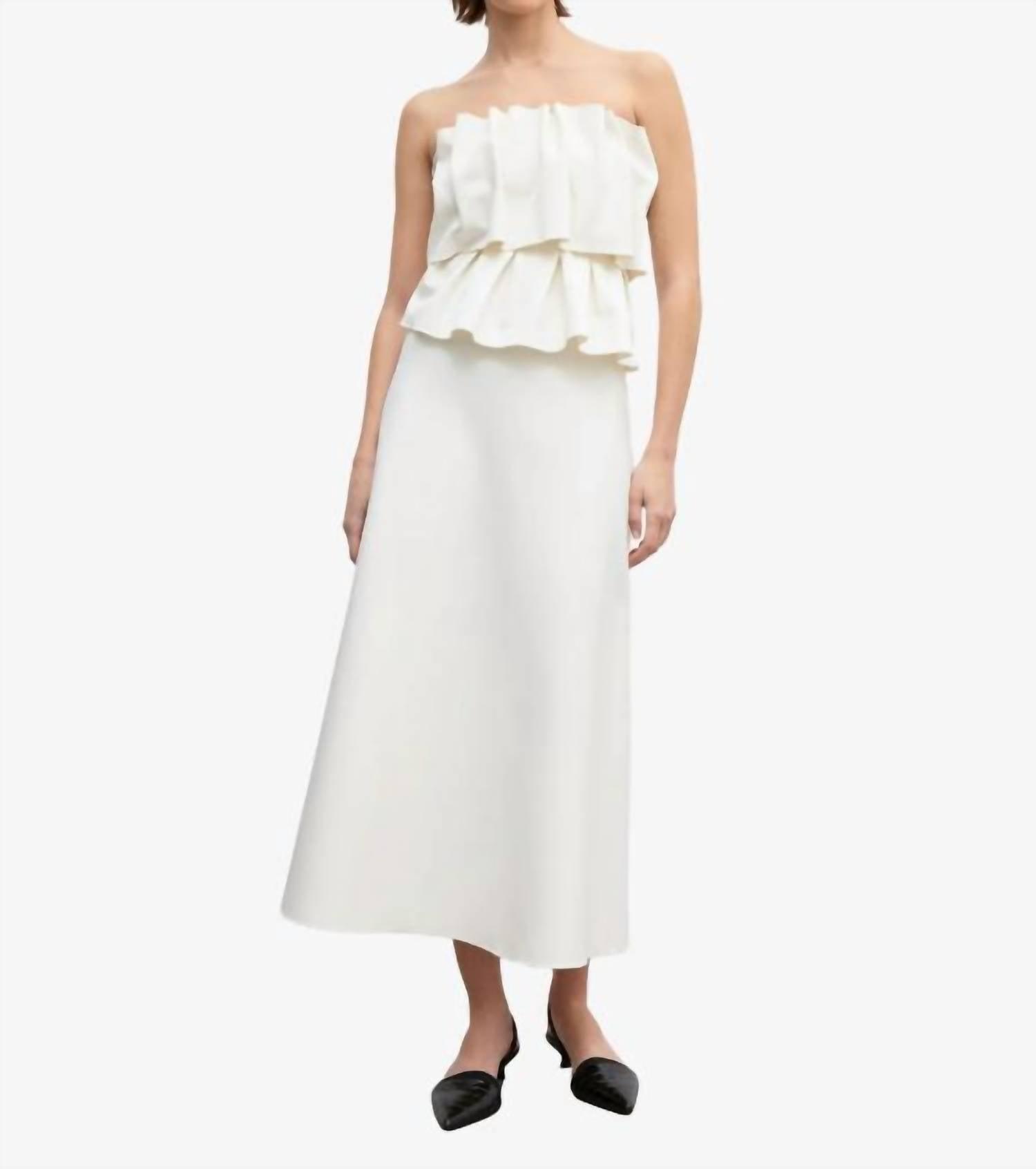 Designer White Strapless Tube Dresses for Women - Up to 82% off | Lyst