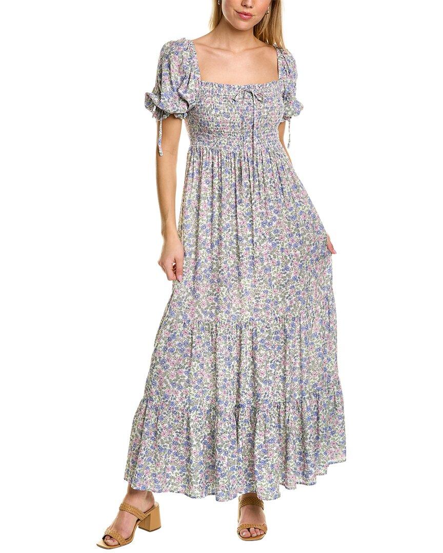 Auguste Paris Molly Maxi Dress in Gray | Lyst