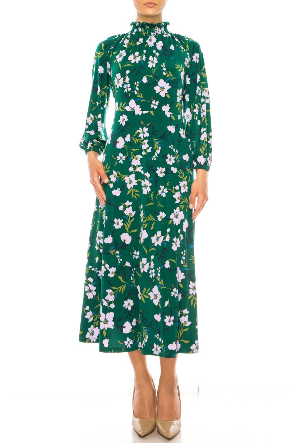 限定! Maggy London フローラル ミディ ワンピース Maggy London Clothing for Women | Online Sale up to 45% off