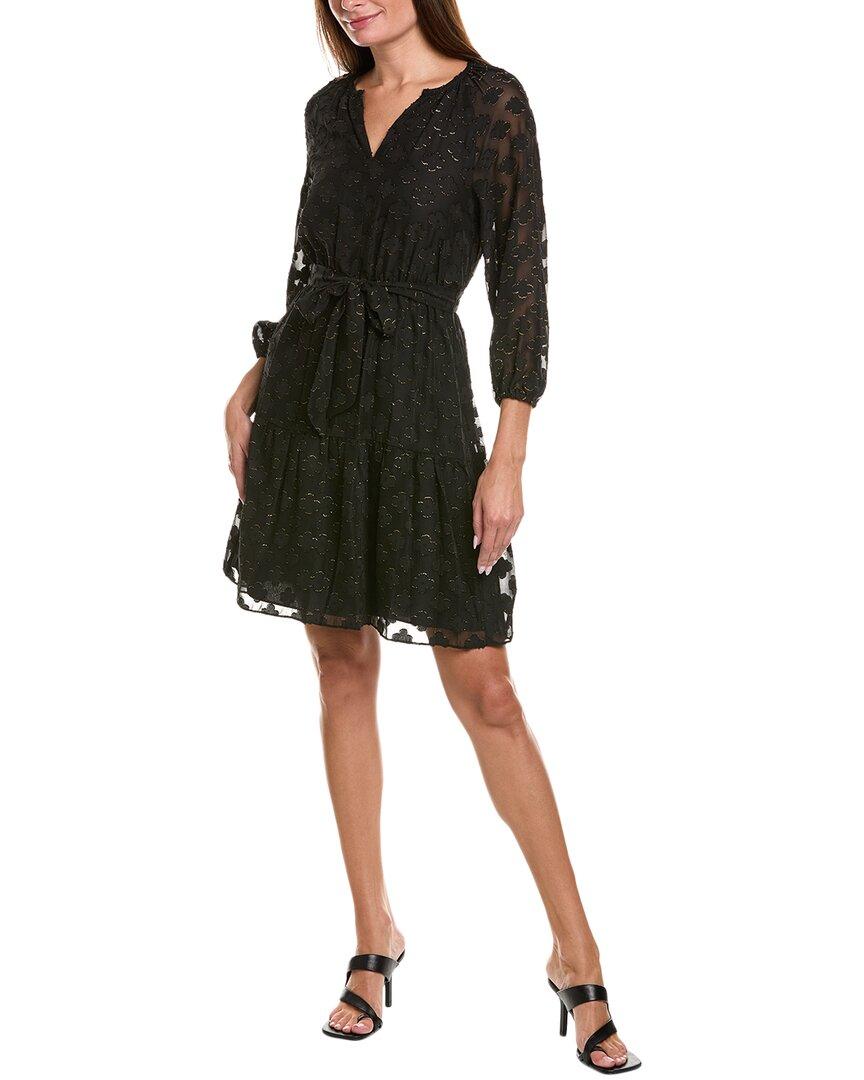 chinese dress ladies Nanette Lepore Women's Lace Bell Sleeve Cocktail Mini Dress