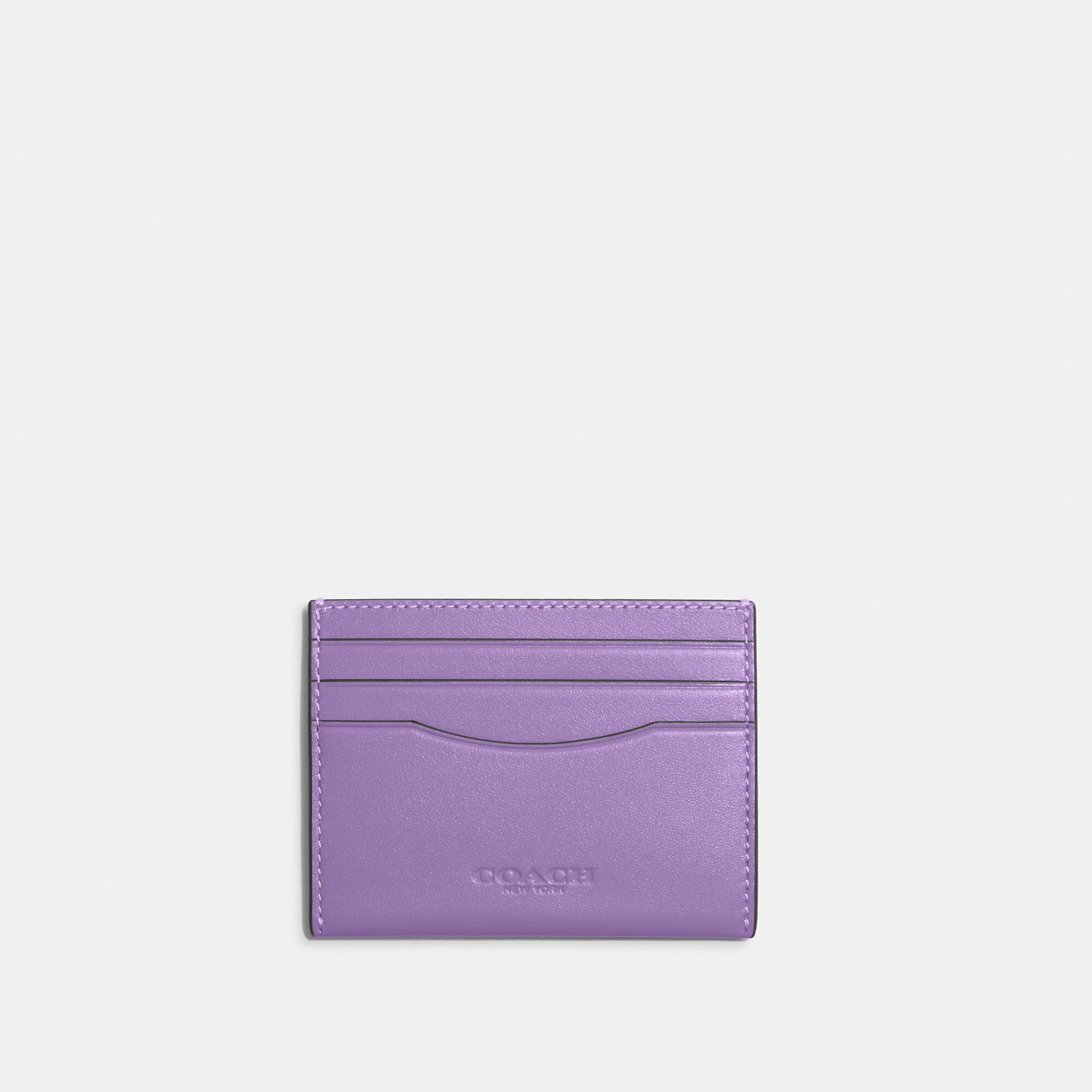 Coach Outlet Slim Id Card Case in Purple for Men | Lyst