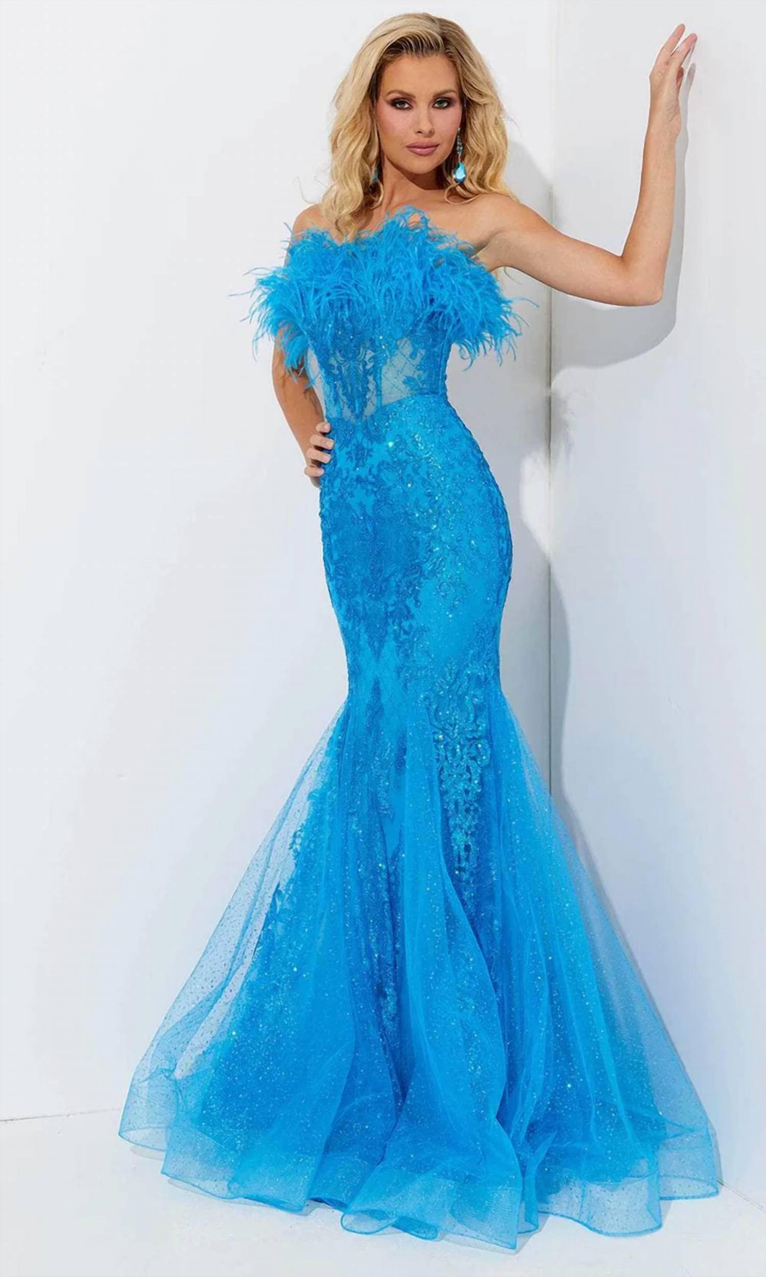 peacock blue prom dress A Line V Neck Spaghetti Strap Chiffon Long Dress, V – abcprom while the sleeveless design offers a chic and modern silhouette Simple v neck Peacock blue