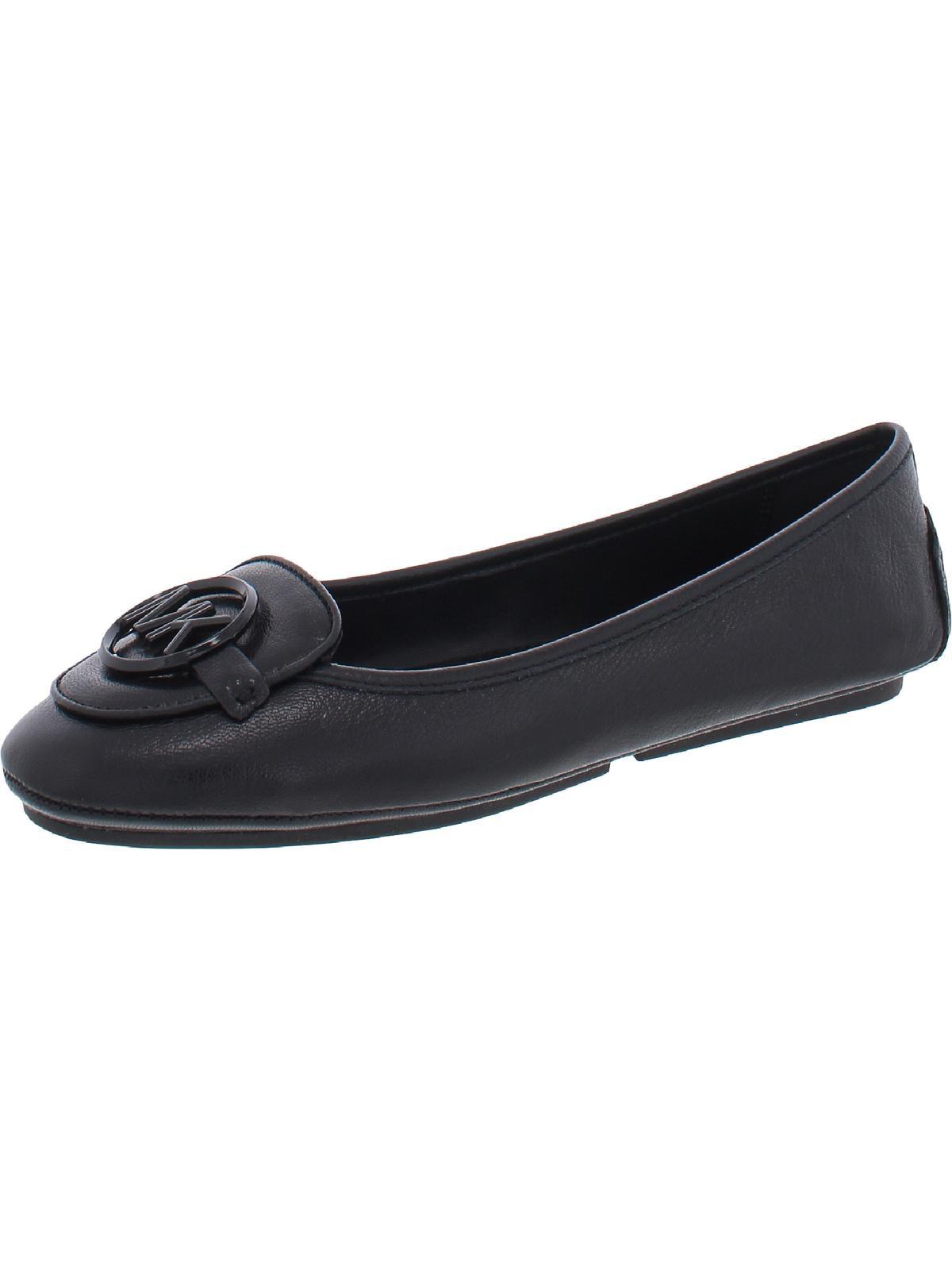 michael kors logo flats