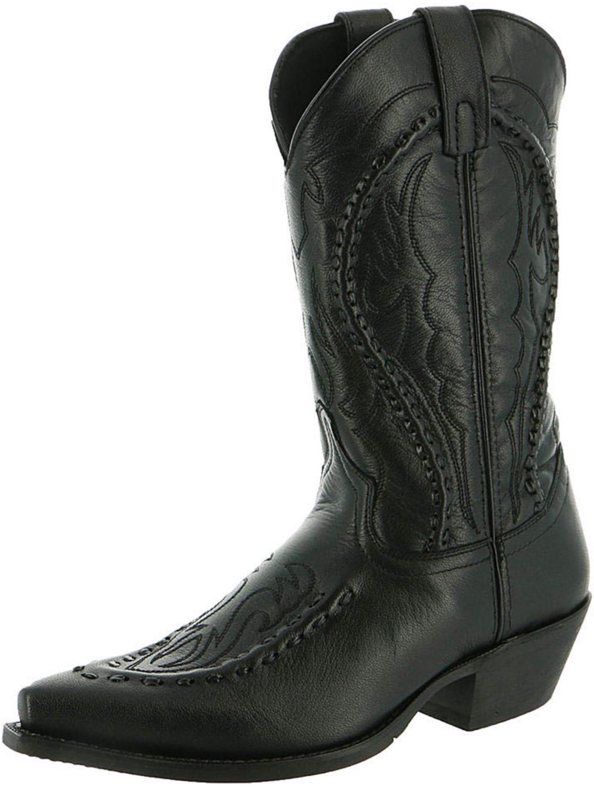 Laredo Laramie Leather Knee-high Cowboy, Western Boots in Green for Men ...