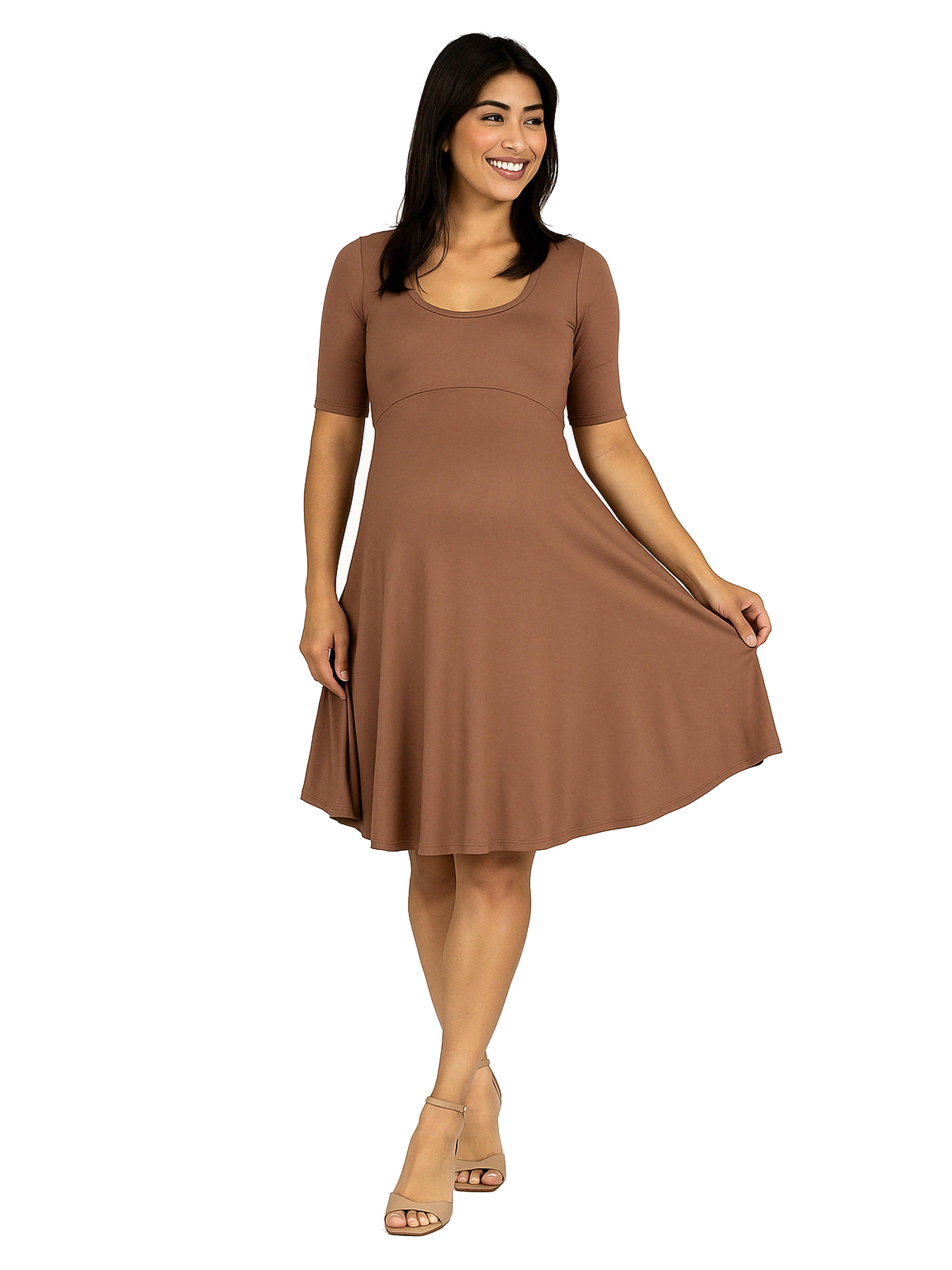 Designer Brown Skater Dresses for Women - Up to 88% off | Lyst Designer Brown Skater Dresses for Women - Up to 88% off | Lyst