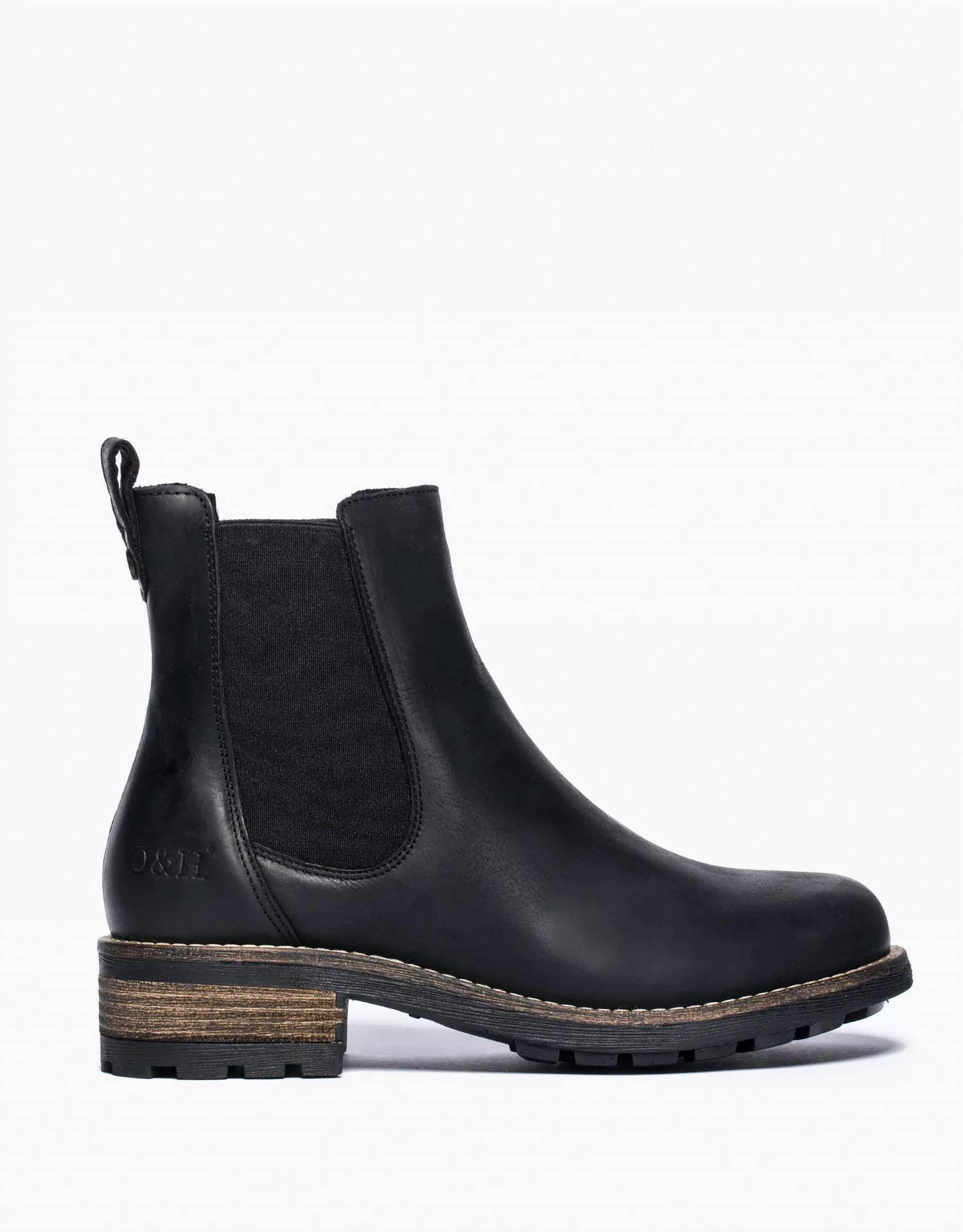 Oak & Hyde Bridge Chelsea Boot in Black Lyst