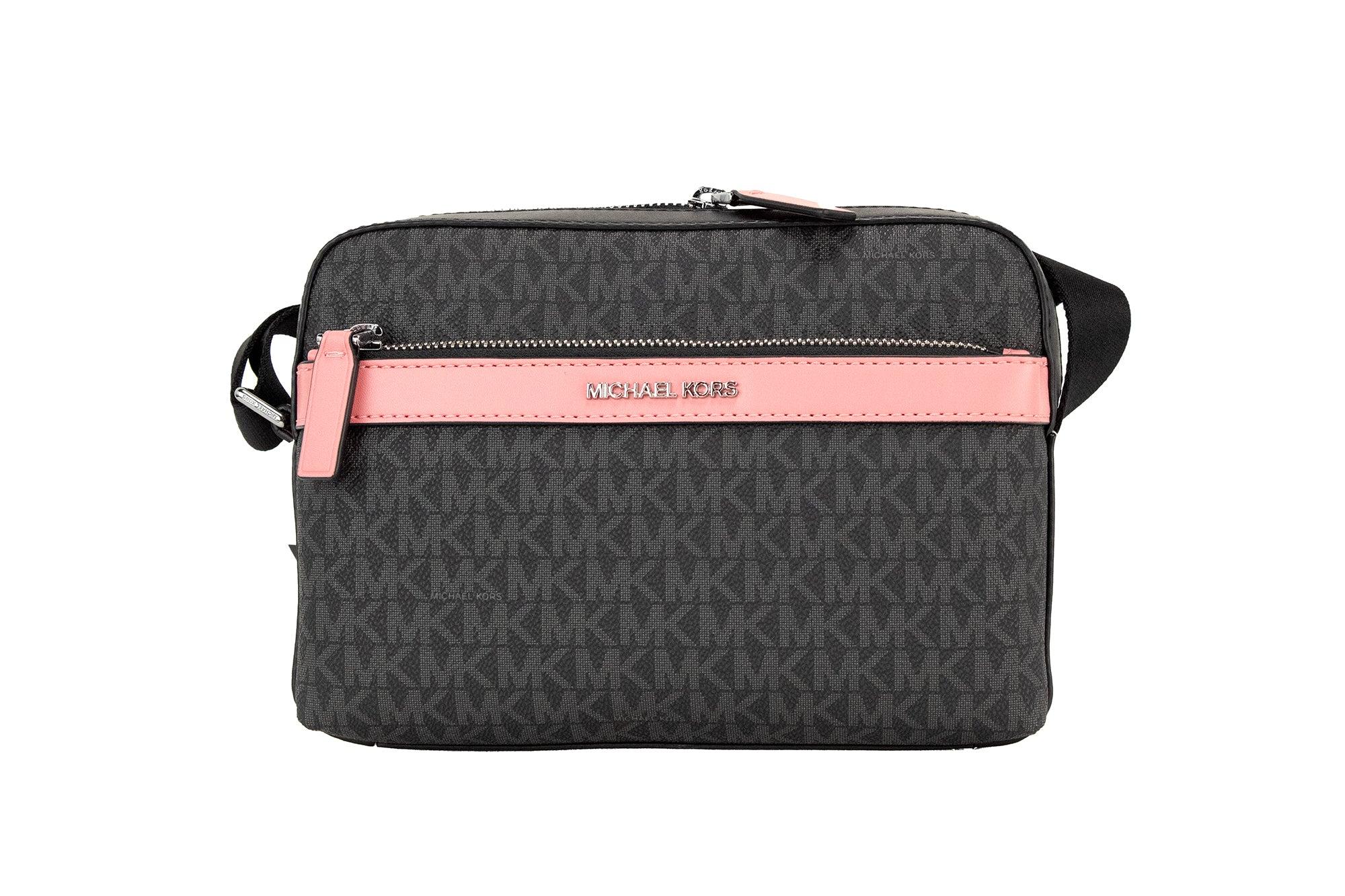 blush pink crossbody bag — bows & sequins