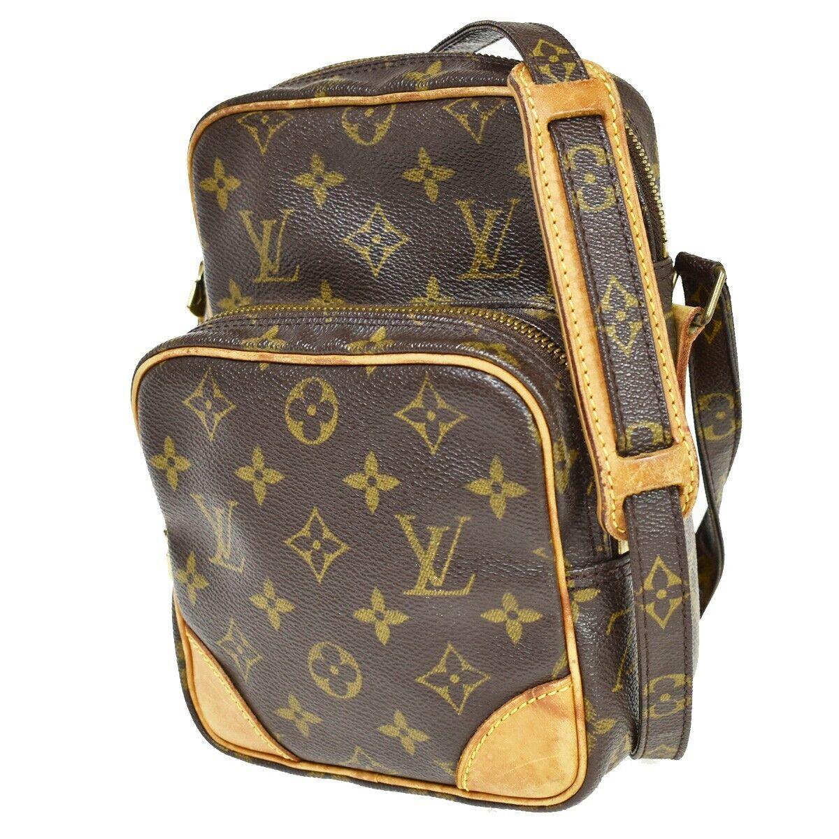 Louis Vuitton Amazon Canvas Shoulder Bag (pre-owned) in Brown | Lyst
