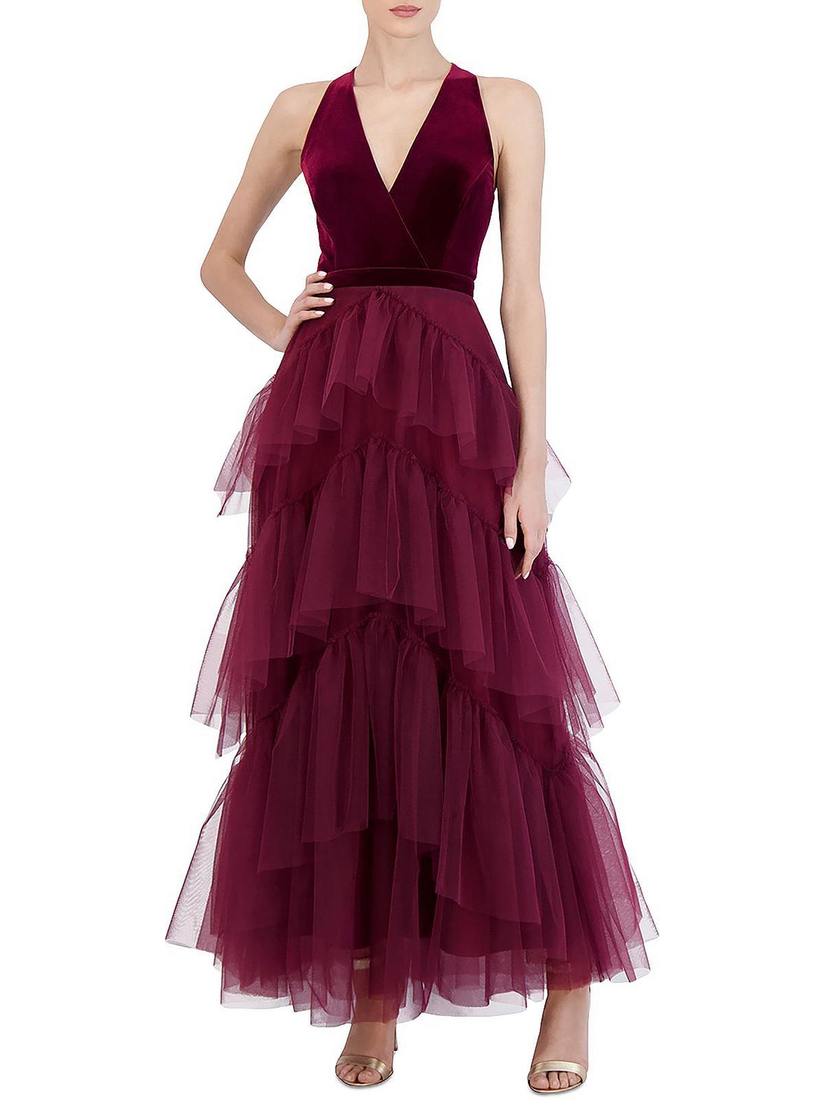 Bcbg eleeza cheap ruffle dress