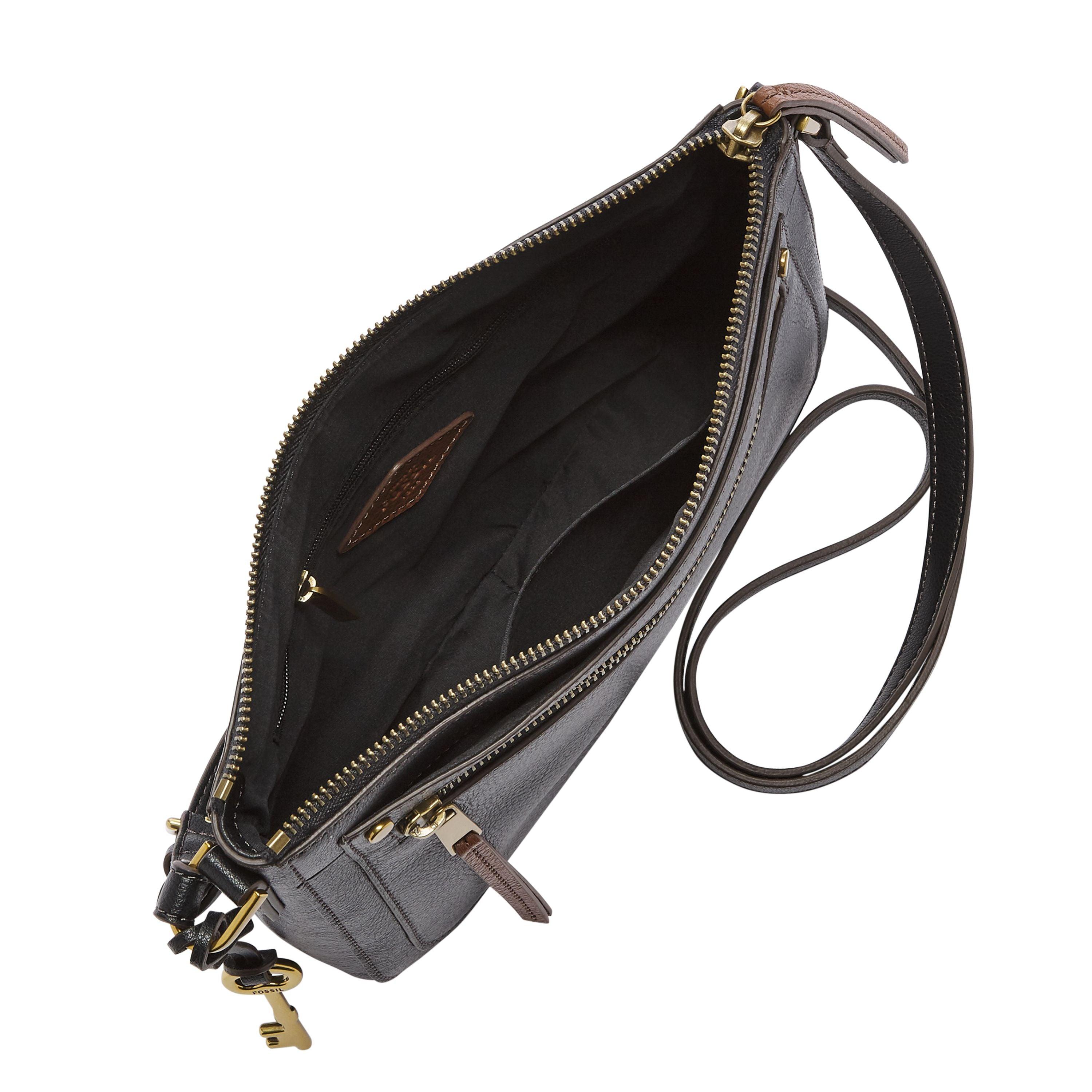 Fossil Farrah Leather Crossbody Bag in 