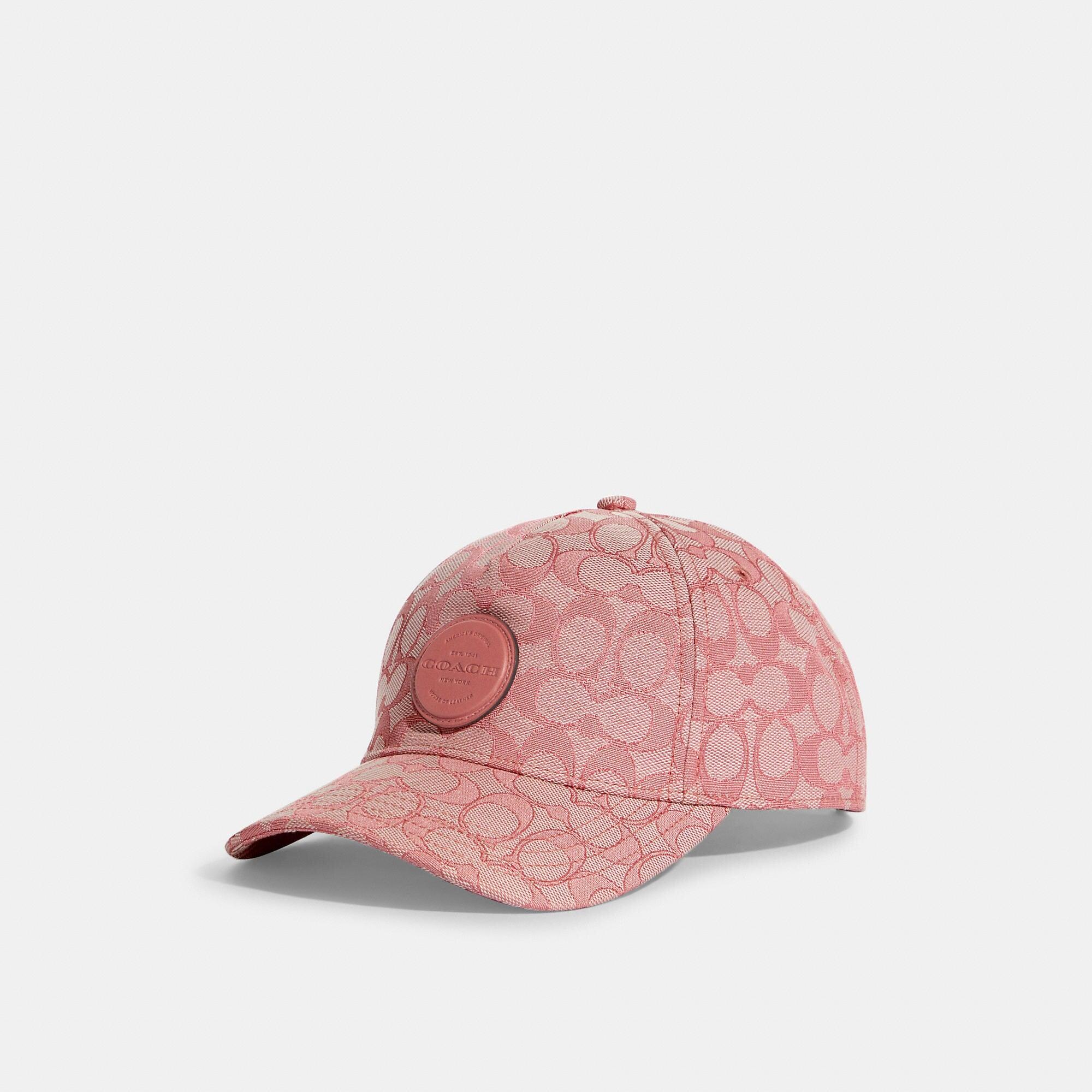 Introducir 43+ imagen coach pink hat