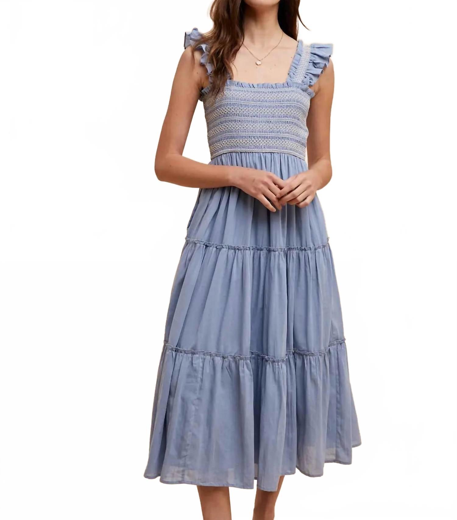 sachin and babi light blue dress IN LOOM Wholesale Products main image 0