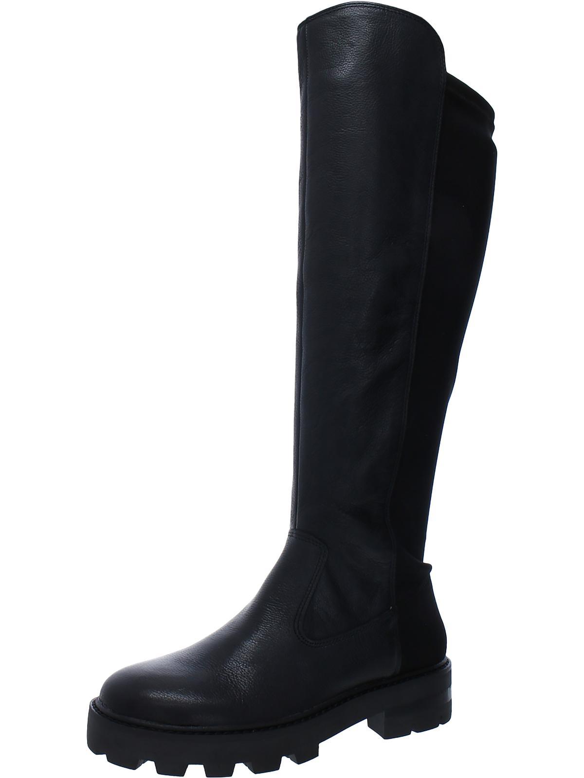 vince camuto black knee high boots
