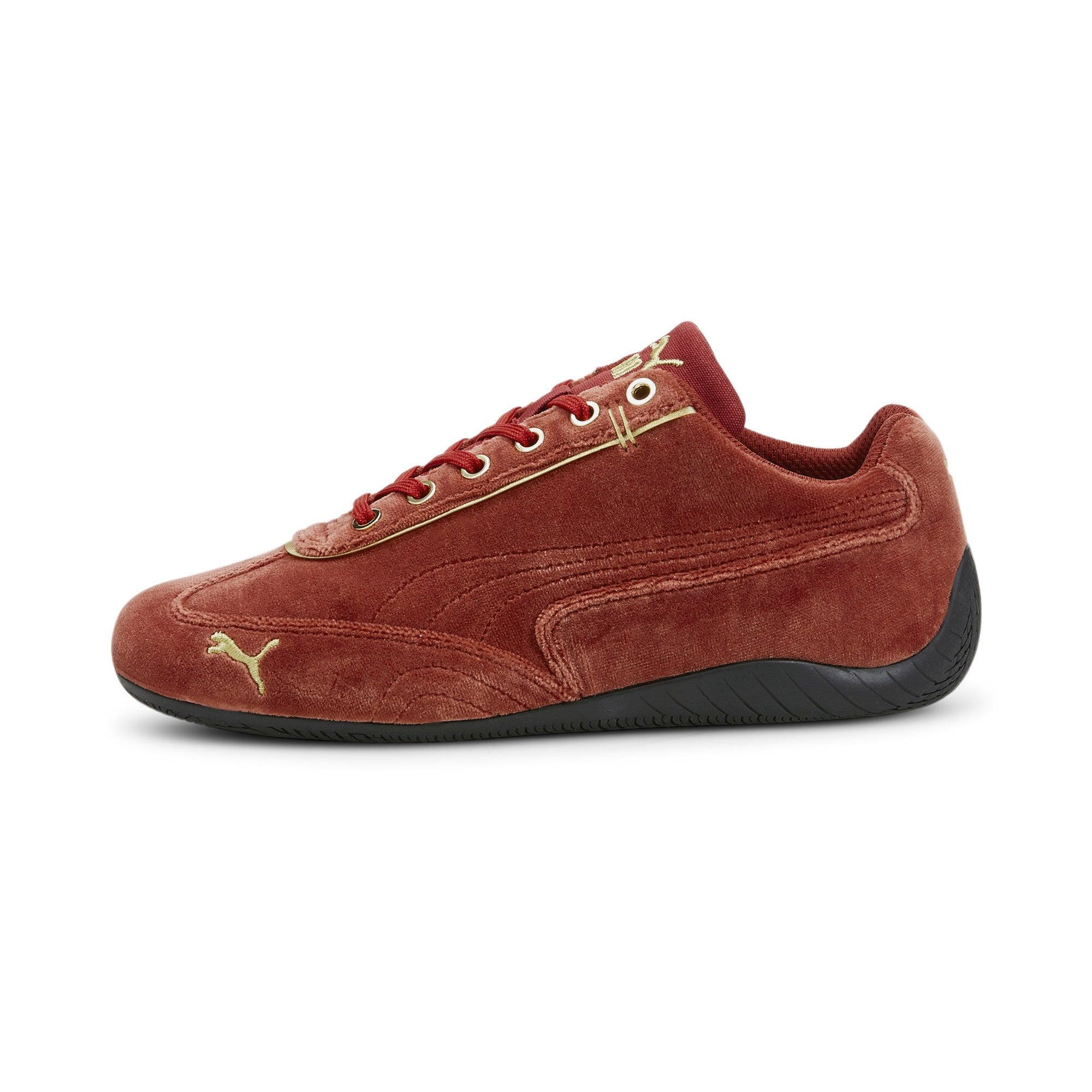 Plausible soborno Ruidoso PUMA Speedcat Velvet Driving Shoes in Red | Lyst