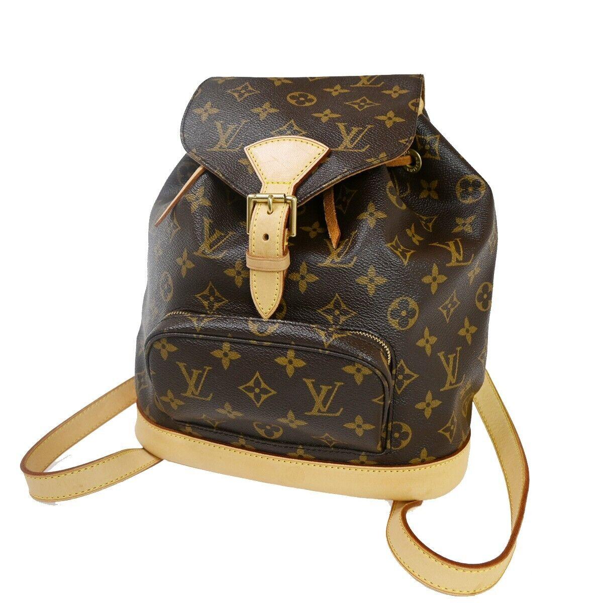 Pre-Owned Louis Vuitton Montsouris GM Monogram Backpack 
