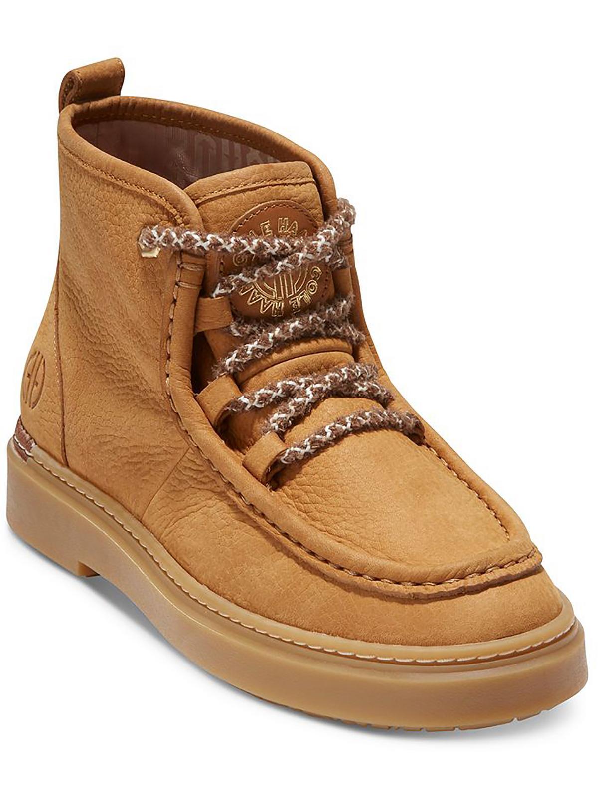 Cole Haan All Day Summit Leather Booties Chukka Boots in Brown Lyst