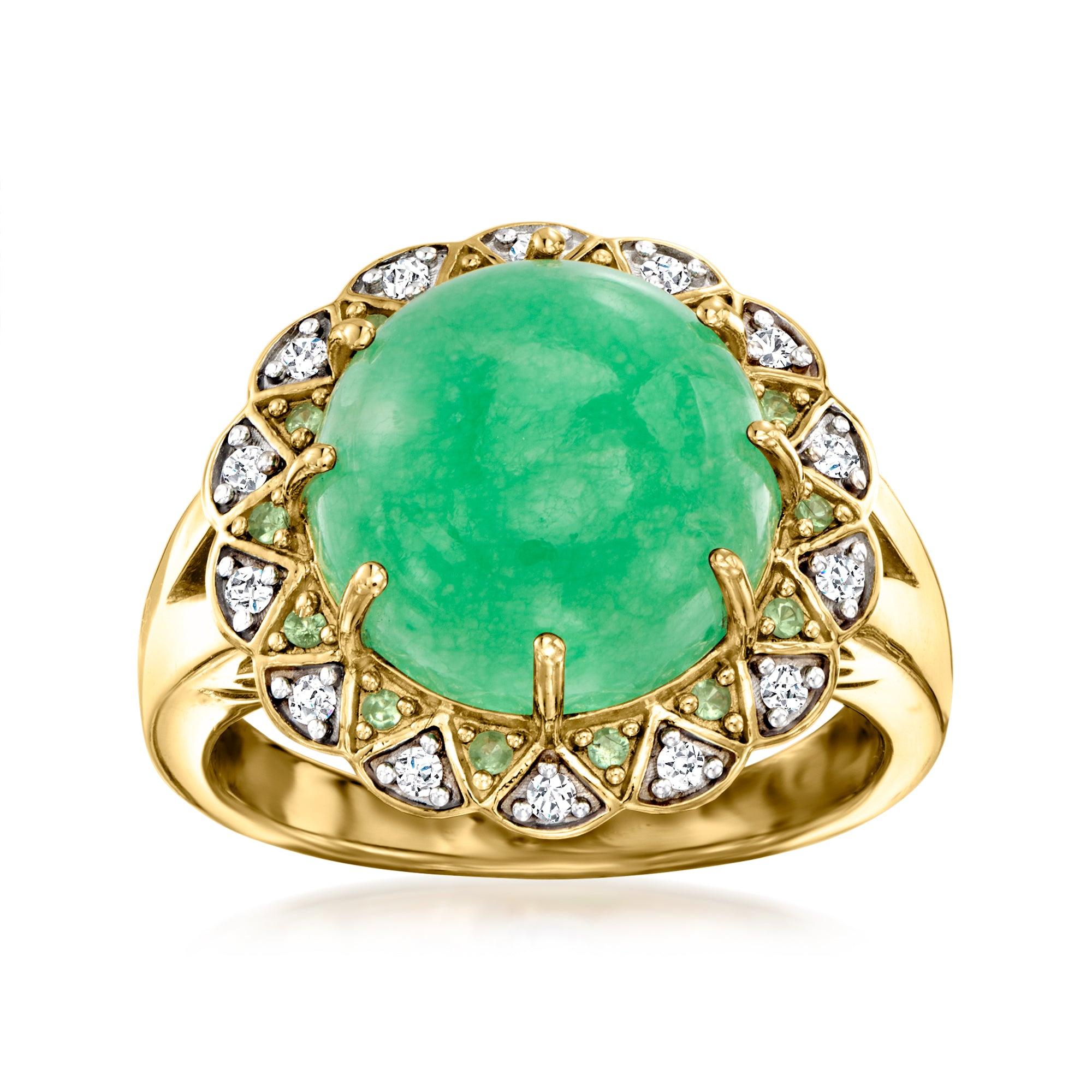 Ross simons 2024 jade frog ring