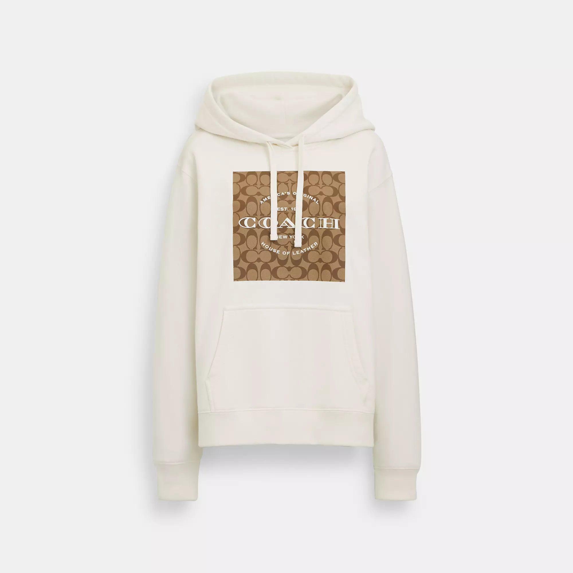 COACH コーチ/シグネチャーフーディー レディース/Ｓサイズ/ホワイト 日本 Coach(コーチ) パーカー・フーディ(レディース) - 海外通販