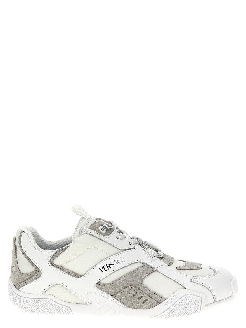 スニーカー VERSACE Sneakers Women Fabric White/Grey Versace Low-top sneakers for Women | Online Sale up to 55