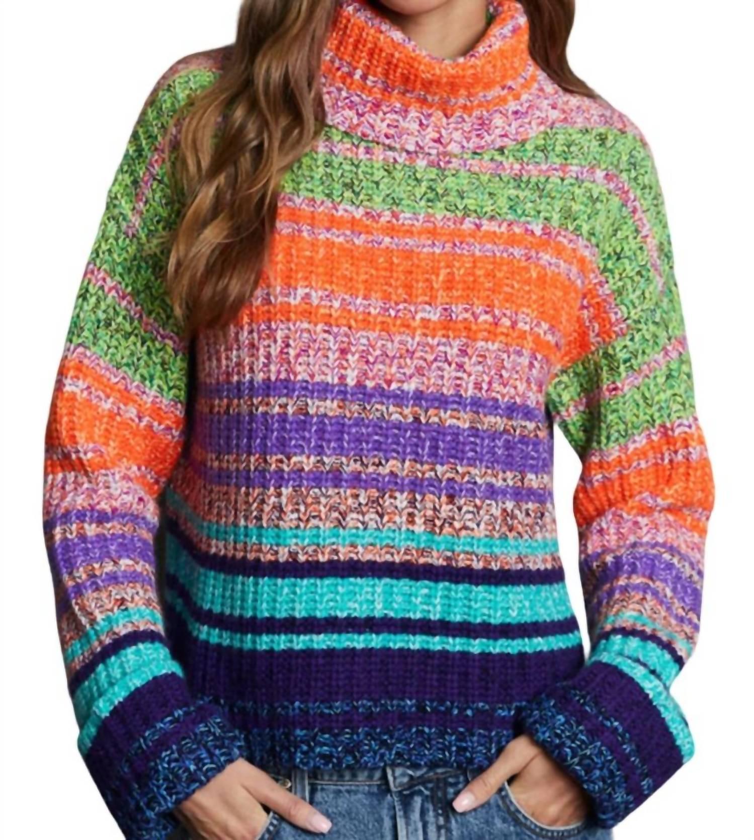 Autumn Cashmere Gradient Marled Cowl Neck Sweater in Red Lyst