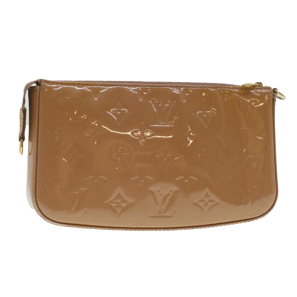 Louis Vuitton Pochette Accessoires Patent Leather Clutch Bag (pre-owned) in  Natural