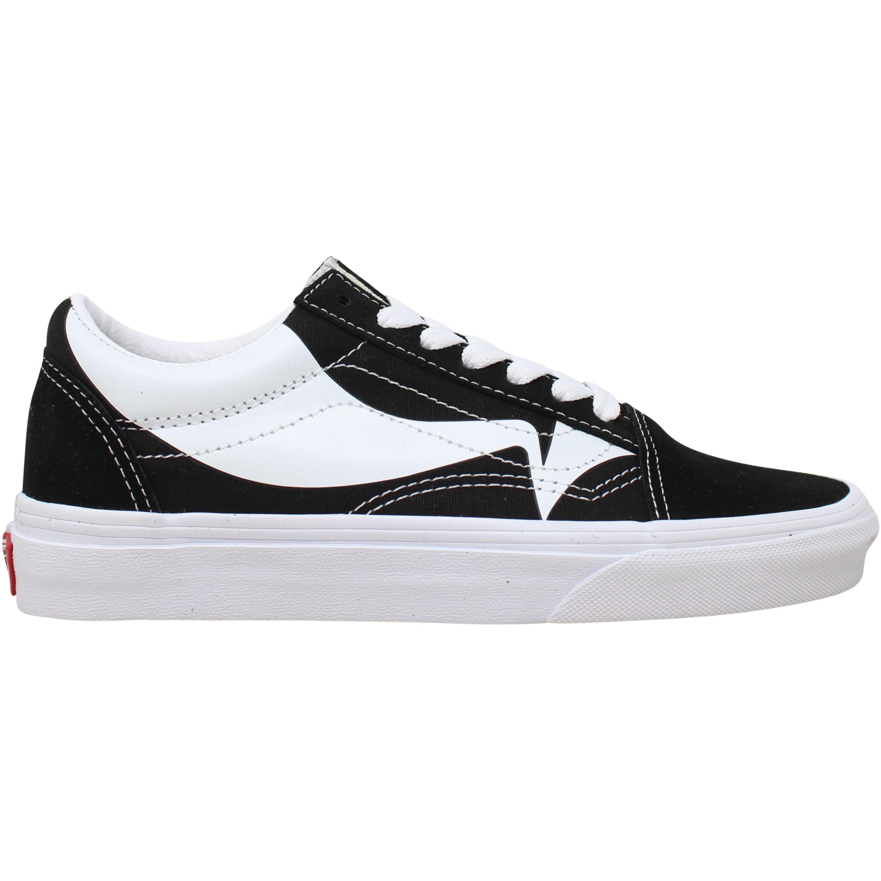 Vans Old Skool Warp /true Wht Vn0a4u3b21n in Black for Men | Lyst