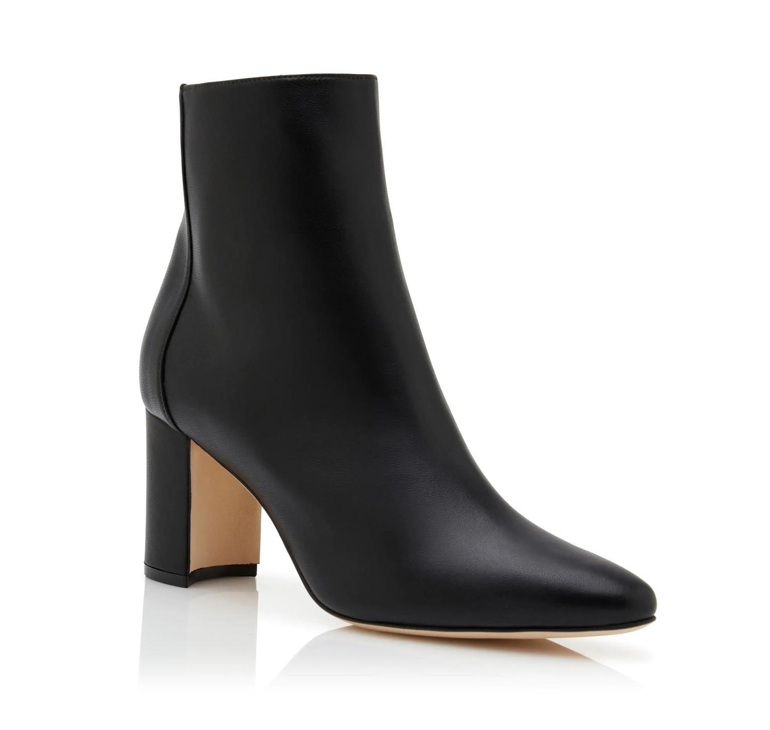 Bottines Cheville MANOLO BLAHNIK INSOPO 70 - Taille 40.5 - Suédé Rose Nude - Neuf Sans Boîte