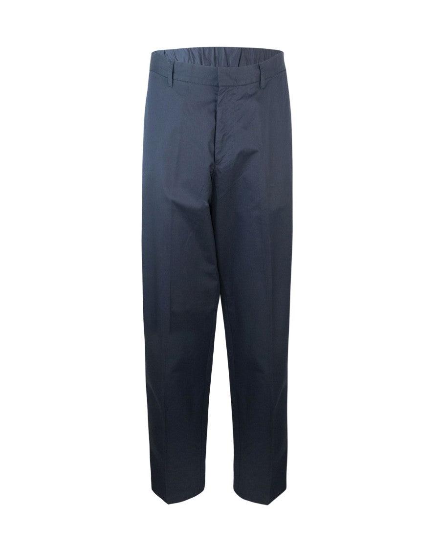 パンツ EMPORIO ARMANI 1tuck chambray slacks 48 Regular fit