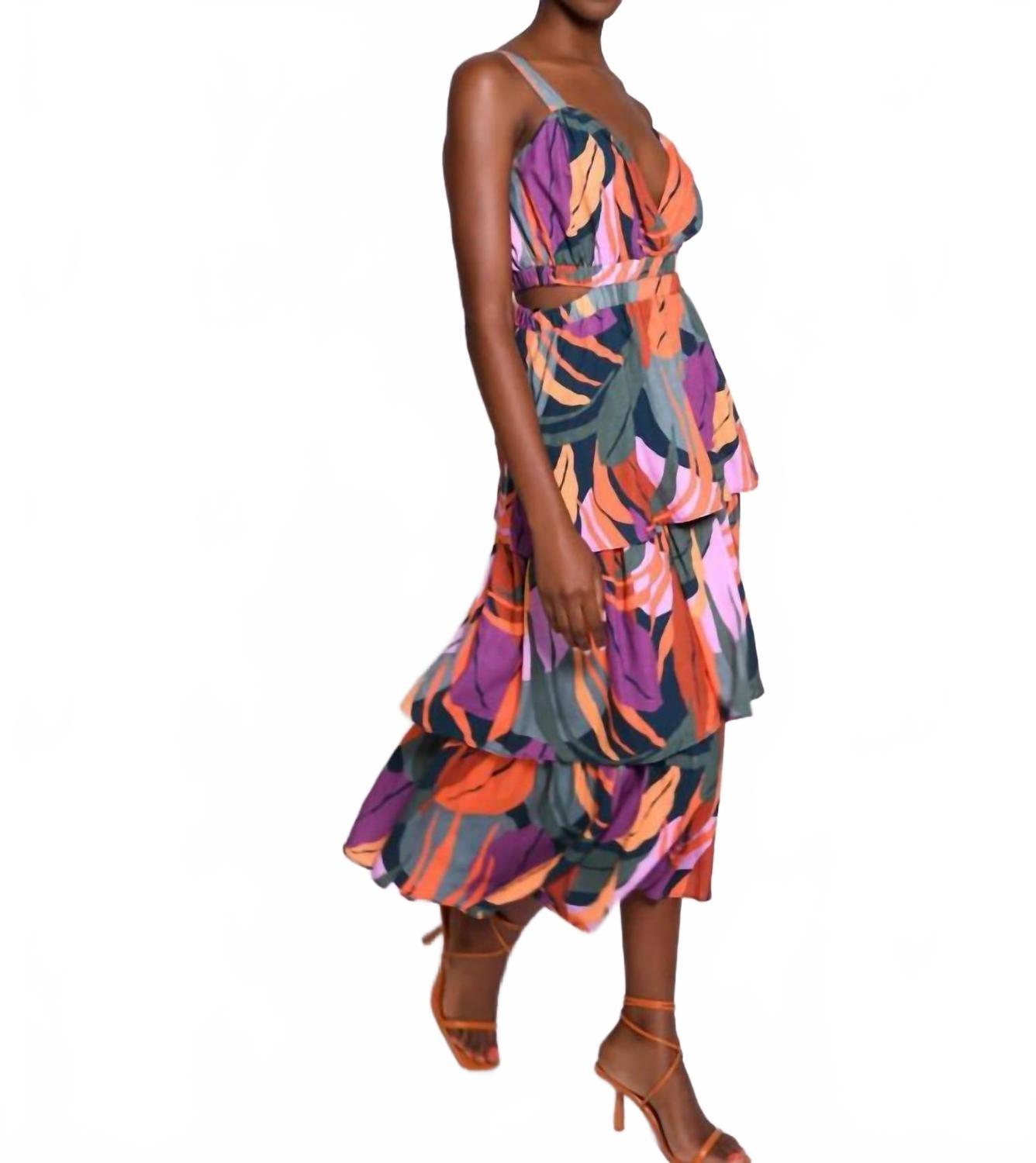 chinese dress ladies Hutch Carmel Maxi Dress in Navy – TrenLend main image 1