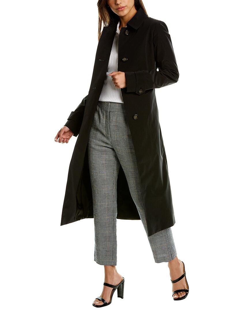 Cinzia Rocca Wrap Trench Coat in Black Lyst
