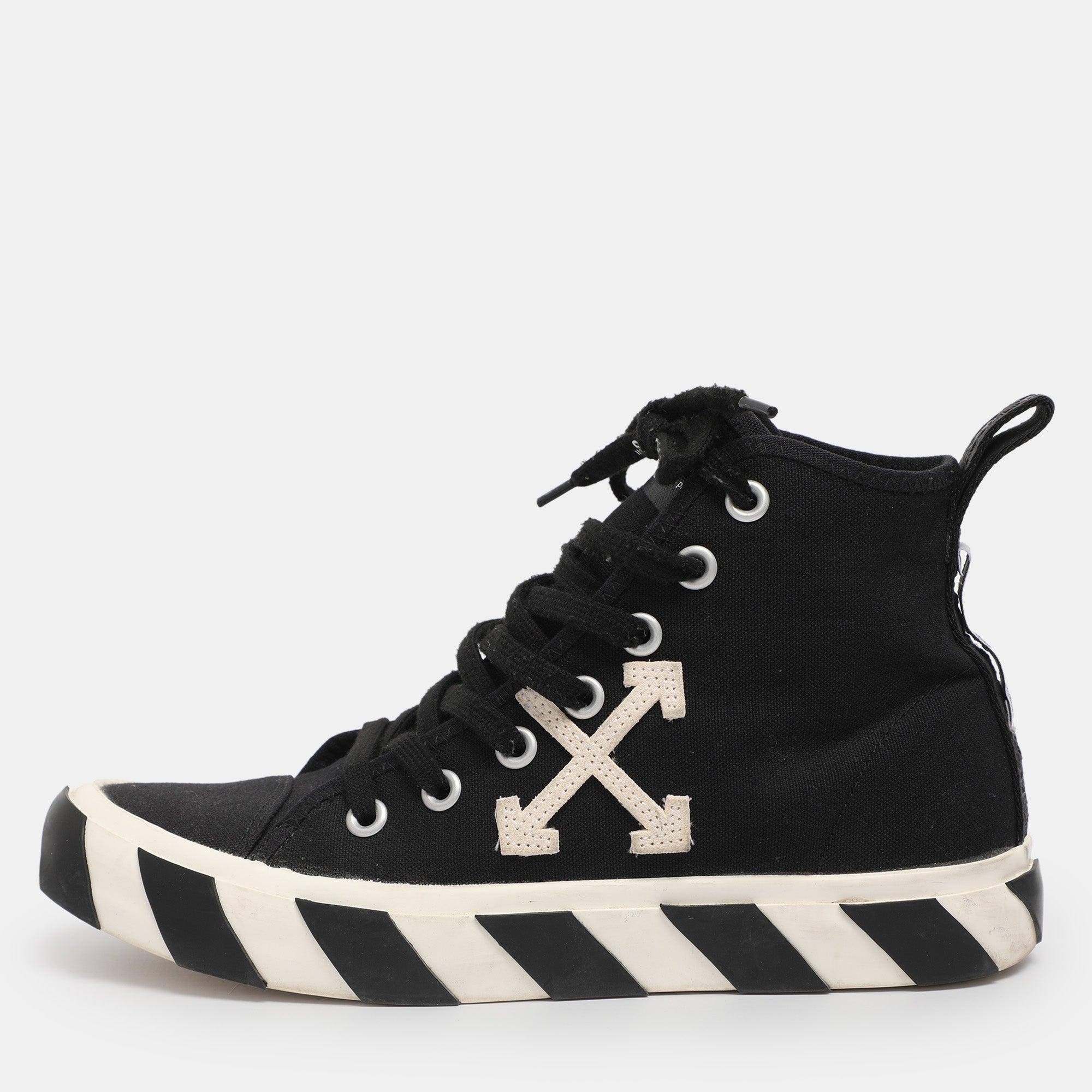 off white high tops black
