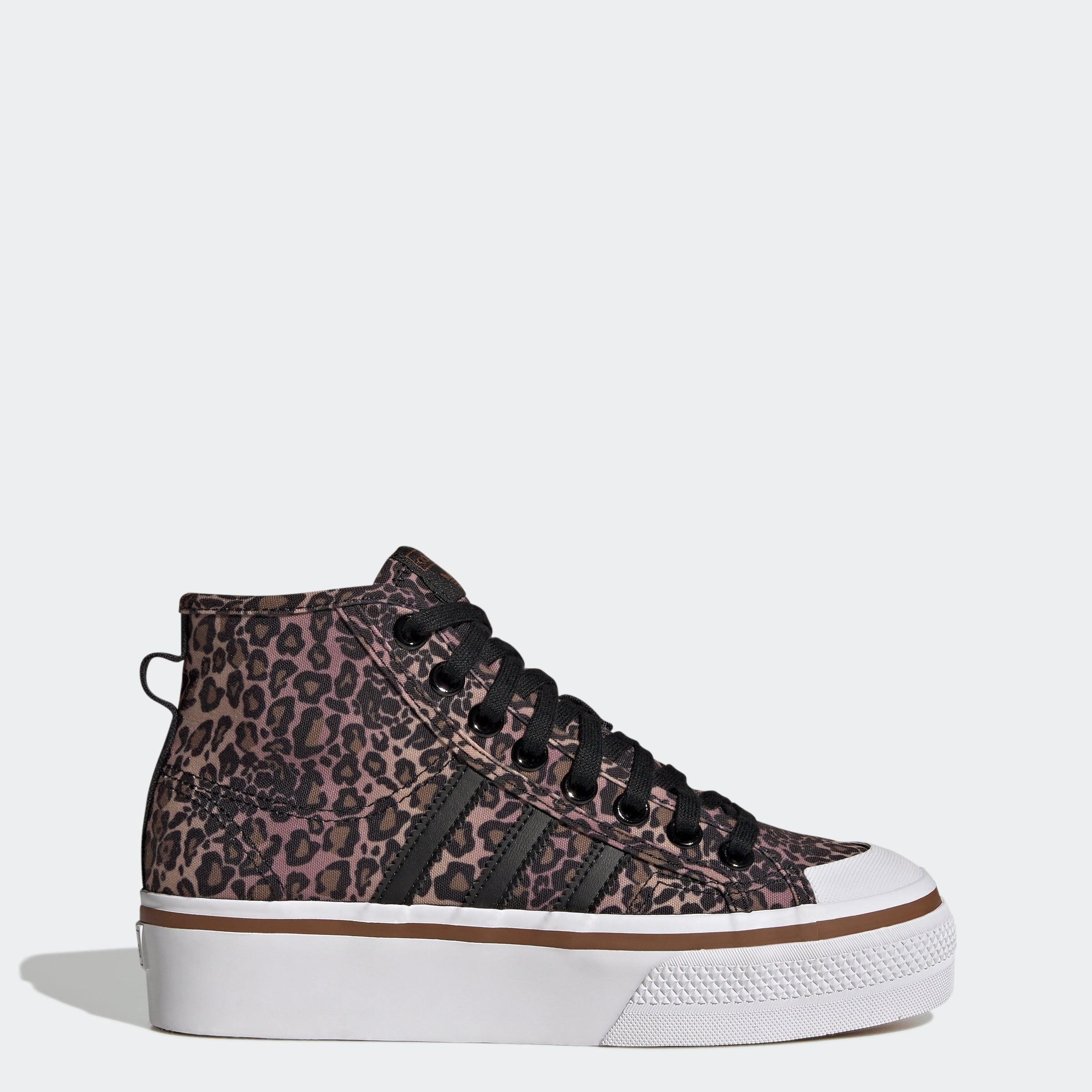 Nizza Brown Lyst in adidas Shoes Platform | Mid