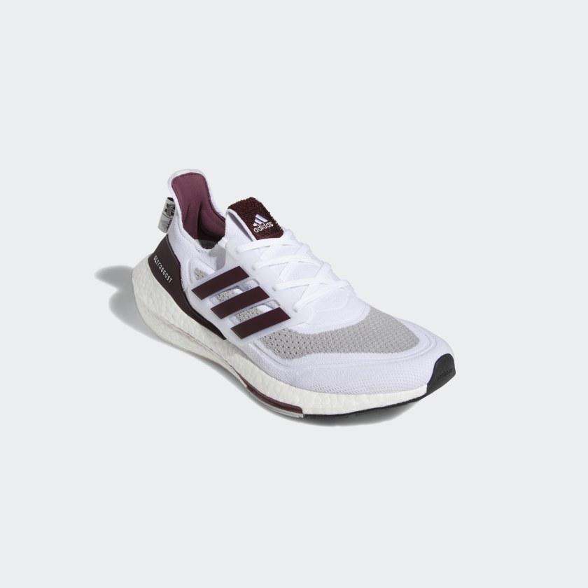 adidas Lace Mississippi State Ultraboost 21 Shoes in White for Men | Lyst