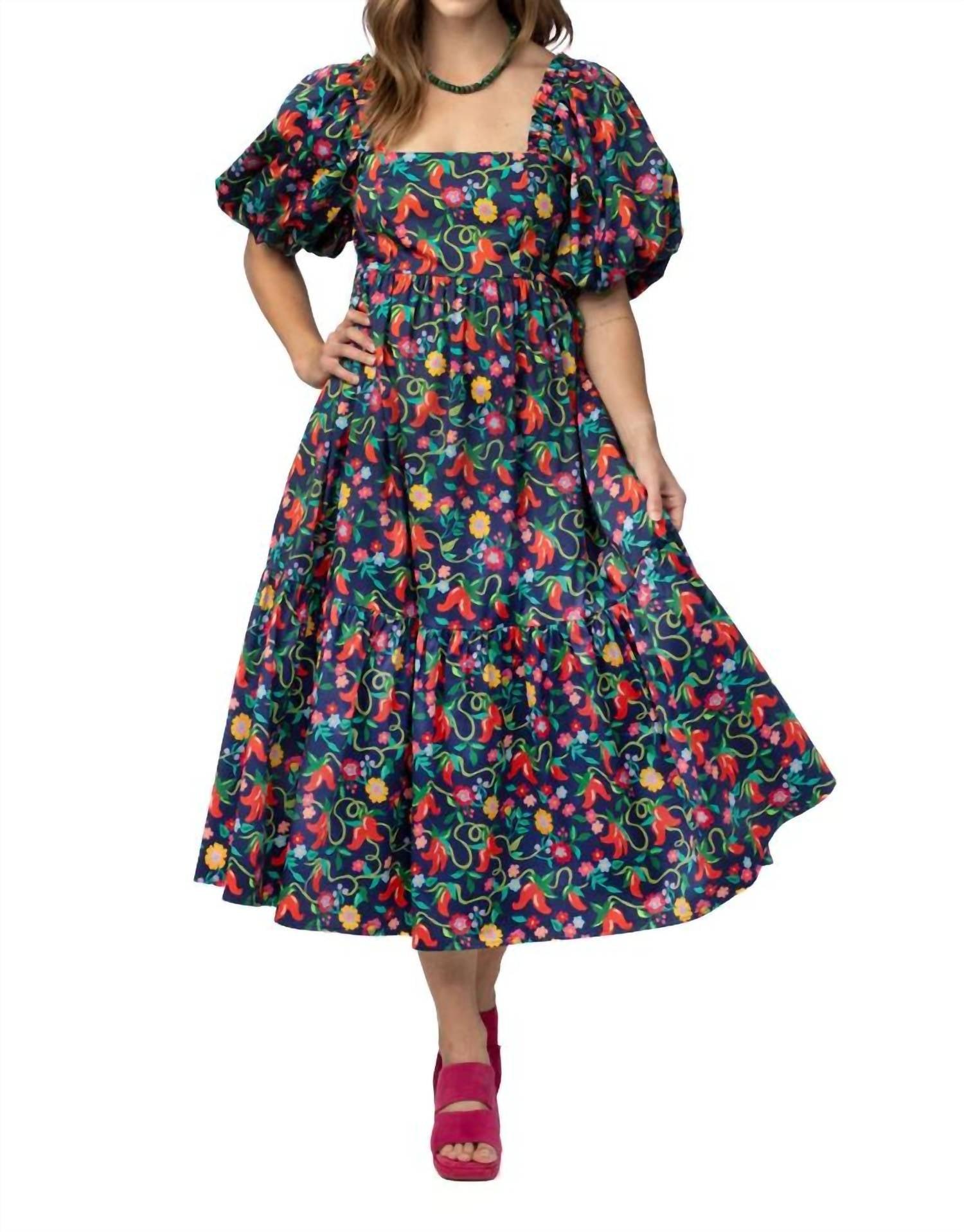 CROSBY BY MOLLIE BURCH Molly Dress in Blue Lyst