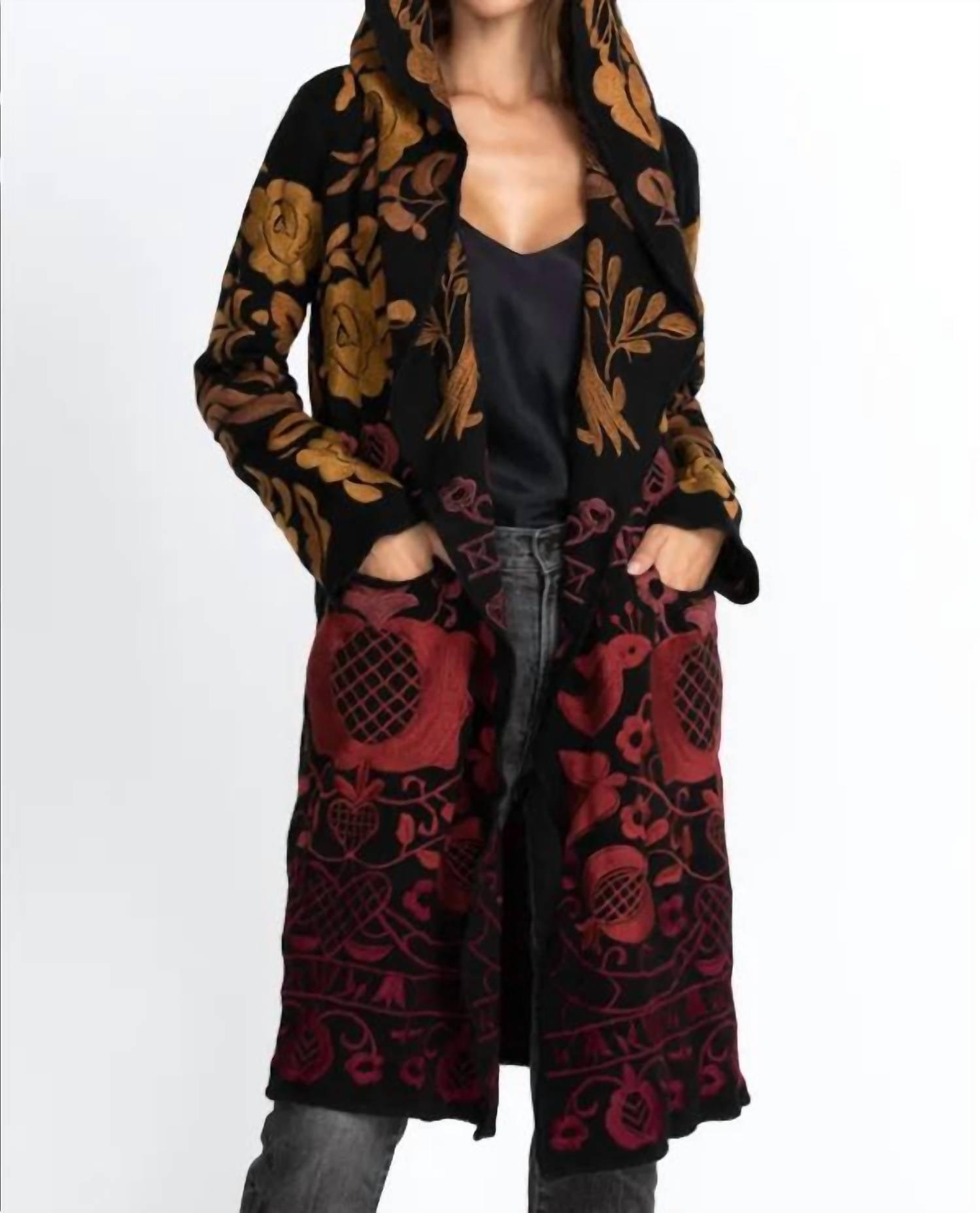 Johnny Was Selene Duster in Black Lyst